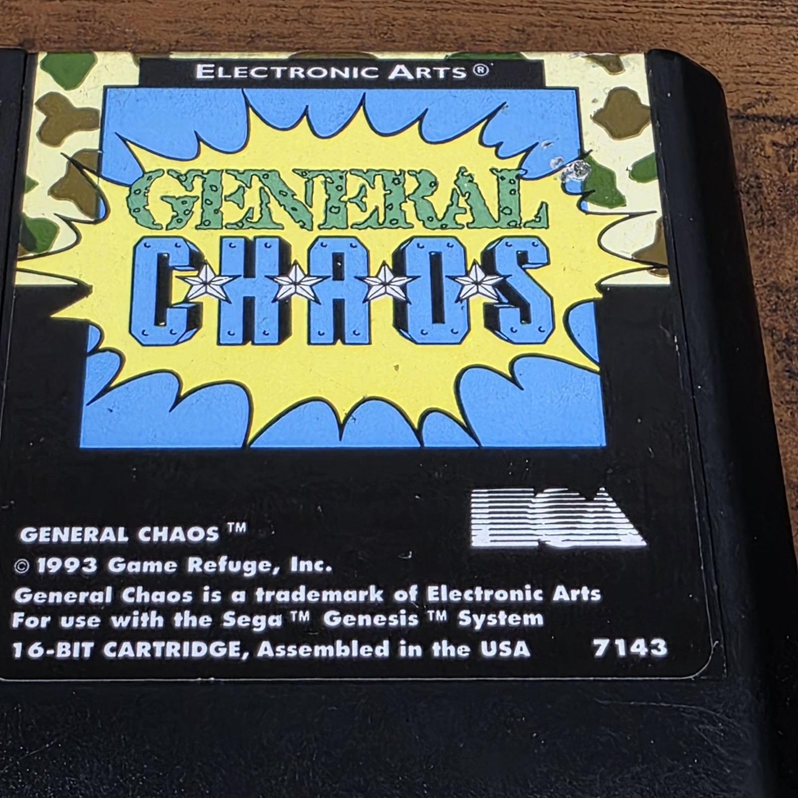 General Chaos (Sega Genesis, 1993) game and case – no manual