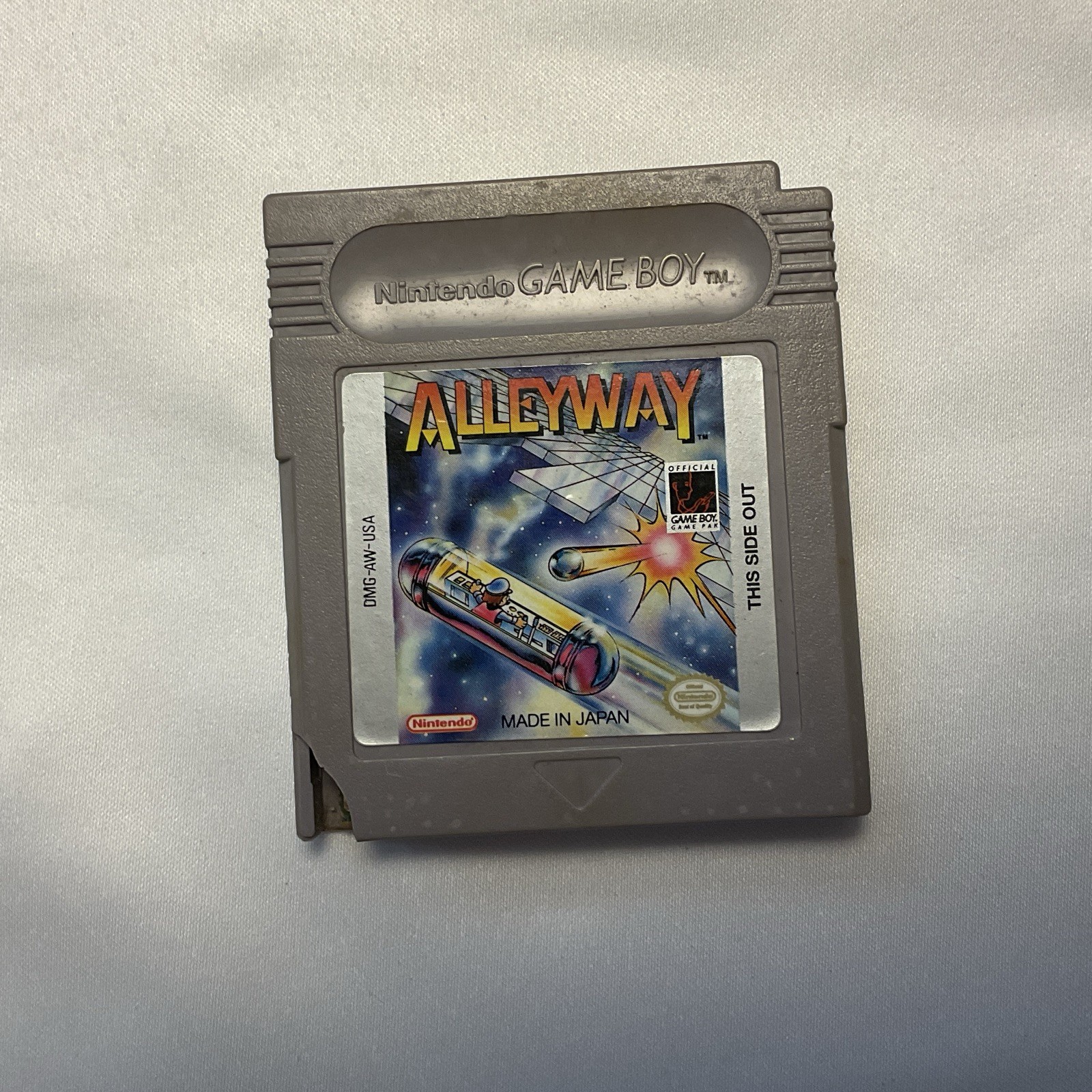 Nintendo Alleyway Game Boy Puzzle Game Cartridge Manual Included NTSC-U/C