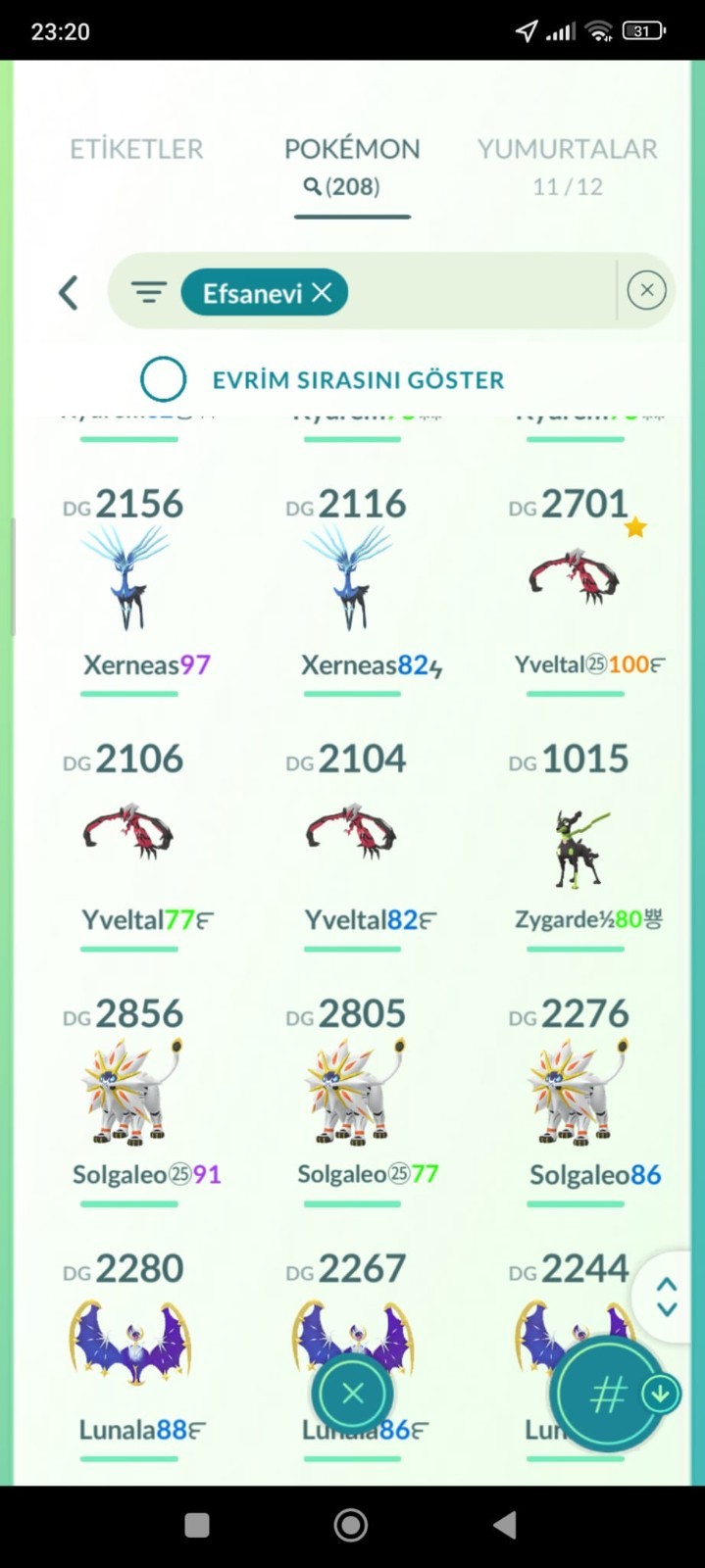 Pokémon Go level 72 lvl – 2016