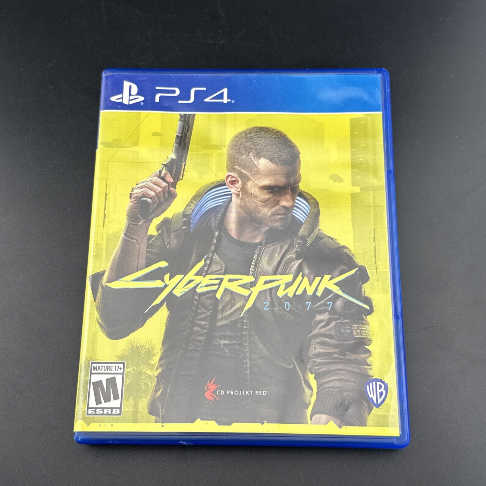 Cyberpunk 2077 (Sony Playstation 4/PS4) 2-Disc + Stickers – Tested and Working!