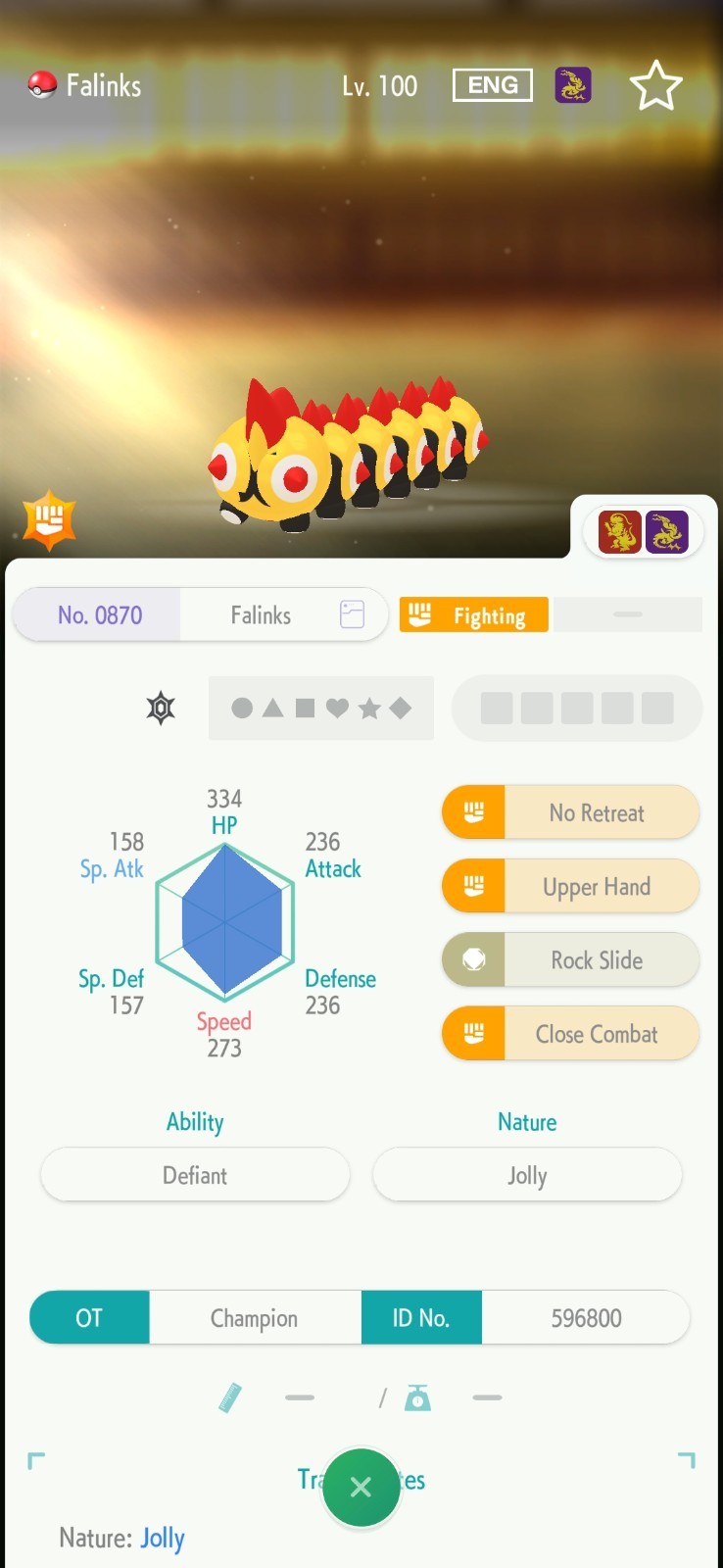Pokemon Champions | Battle Ready 6IV | Shiny or Non-Shiny | Home Mobile TRADE