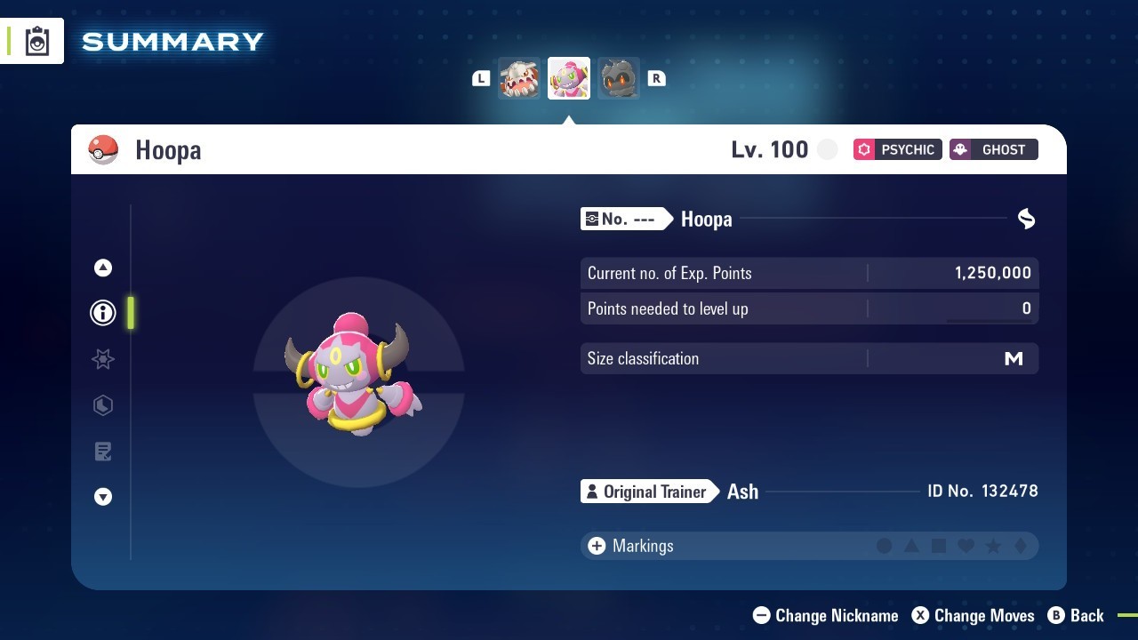 Pokemon Legends ZA 💥 6IV Normal Mythical Hoopa💥Fast 🚀Masterball Held