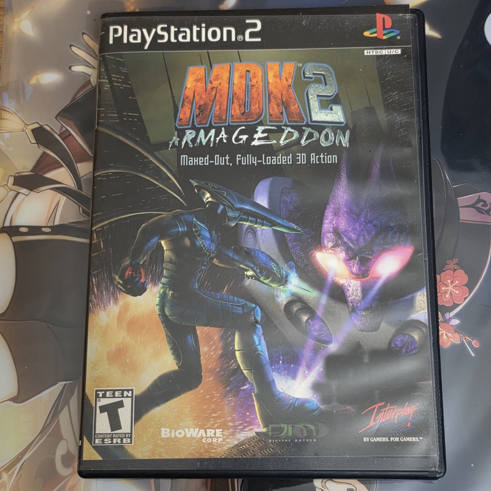 2001 (Manual Included) MDK2 Armageddon Maxed Out Fully Loaded 3D Action PS2