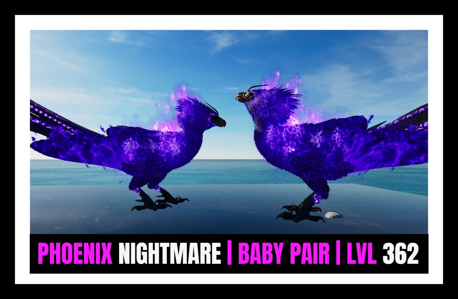 ARK Survival Ascended PvE PHOENIX NIGHTMARE BABY LVL 362 TOP PC/XBOX/PS5 ASA