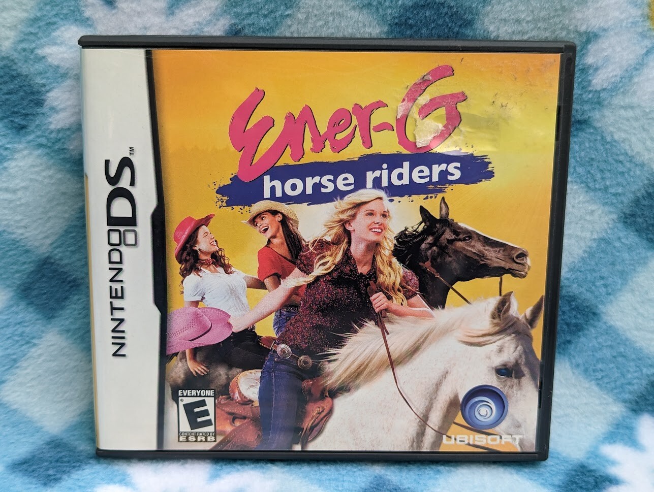 Ener-G: Horse Riders Complete Nintendo DS 2ds 3ds Works Game AUTHENTIC