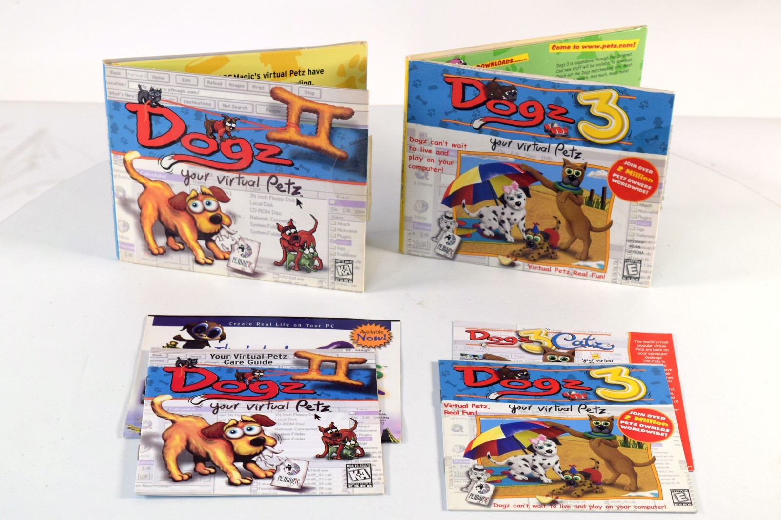 LOT – DOGZ II & DOGZ 3 Your Classic Virtual Pet Dogs Game for Windows PC Game