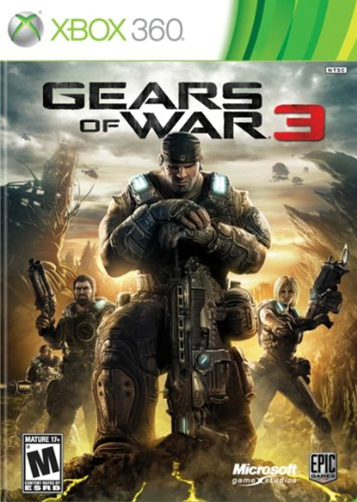 Gears Of War 3 For Xbox 360 Very Good 3Z