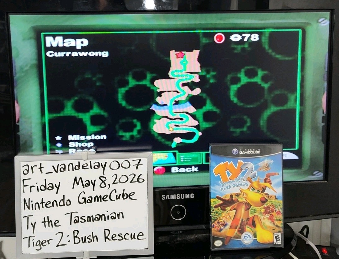 Ty the Tasmanian Tiger 2: Bush Rescue – (GameCube, 2004) *CIB* NM* Tested!