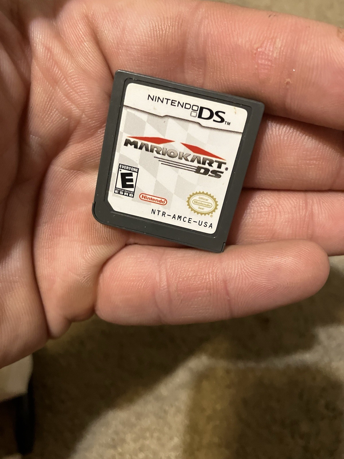 Authentic & Tested Mario Kart DS For Nintendo DS, Loose, Working