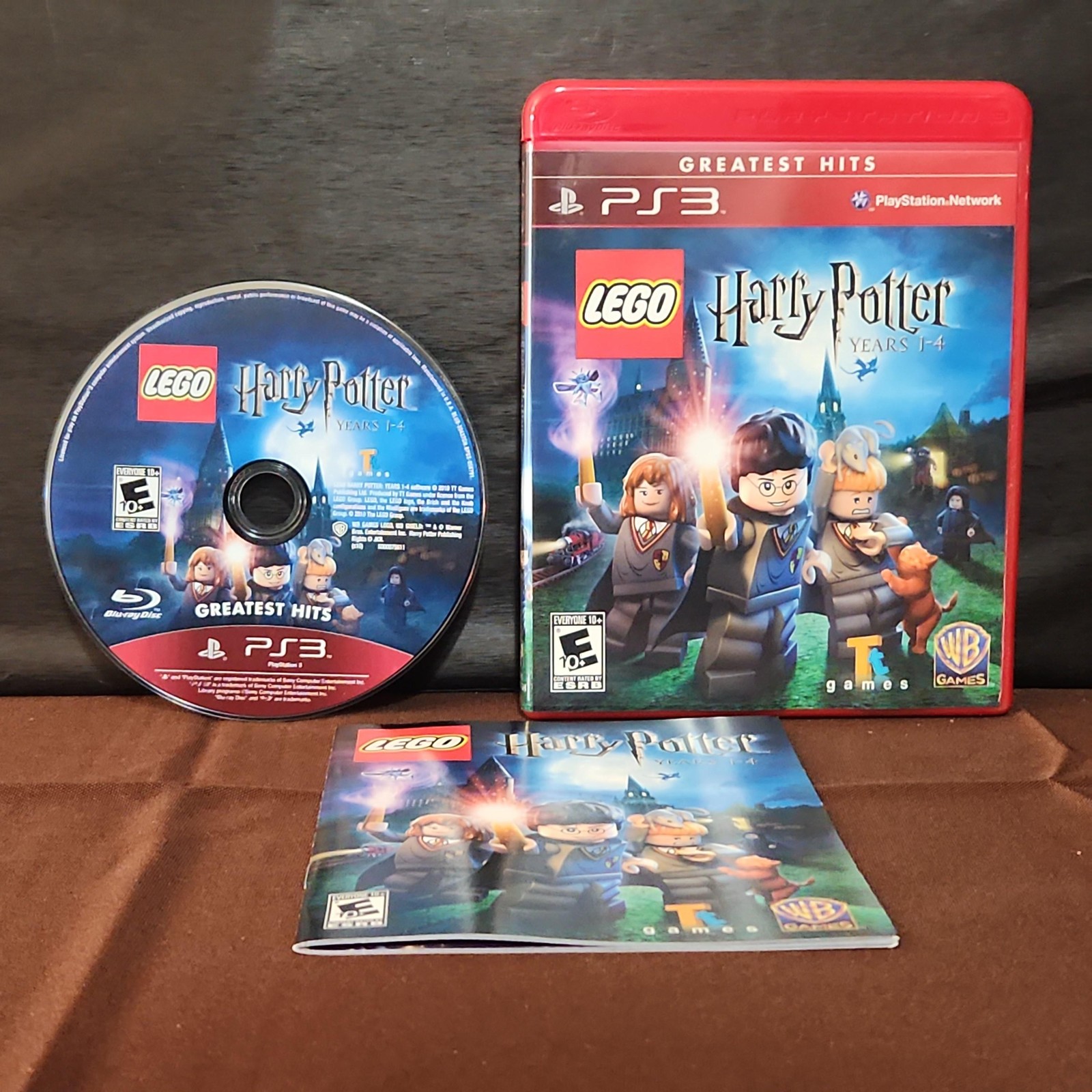 LEGO Harry Potter Years 1-4 PlayStation 3 Game CIB E10+ WB