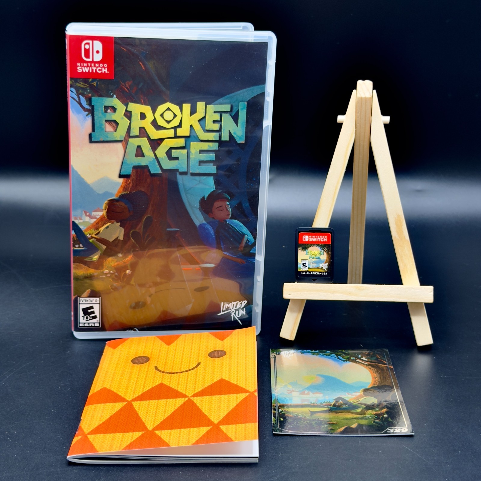 BROKEN AGE GAME NINTENDO SWITCH MULTILINGUAL ITA LIMITED RUN GAMES #016 RARE