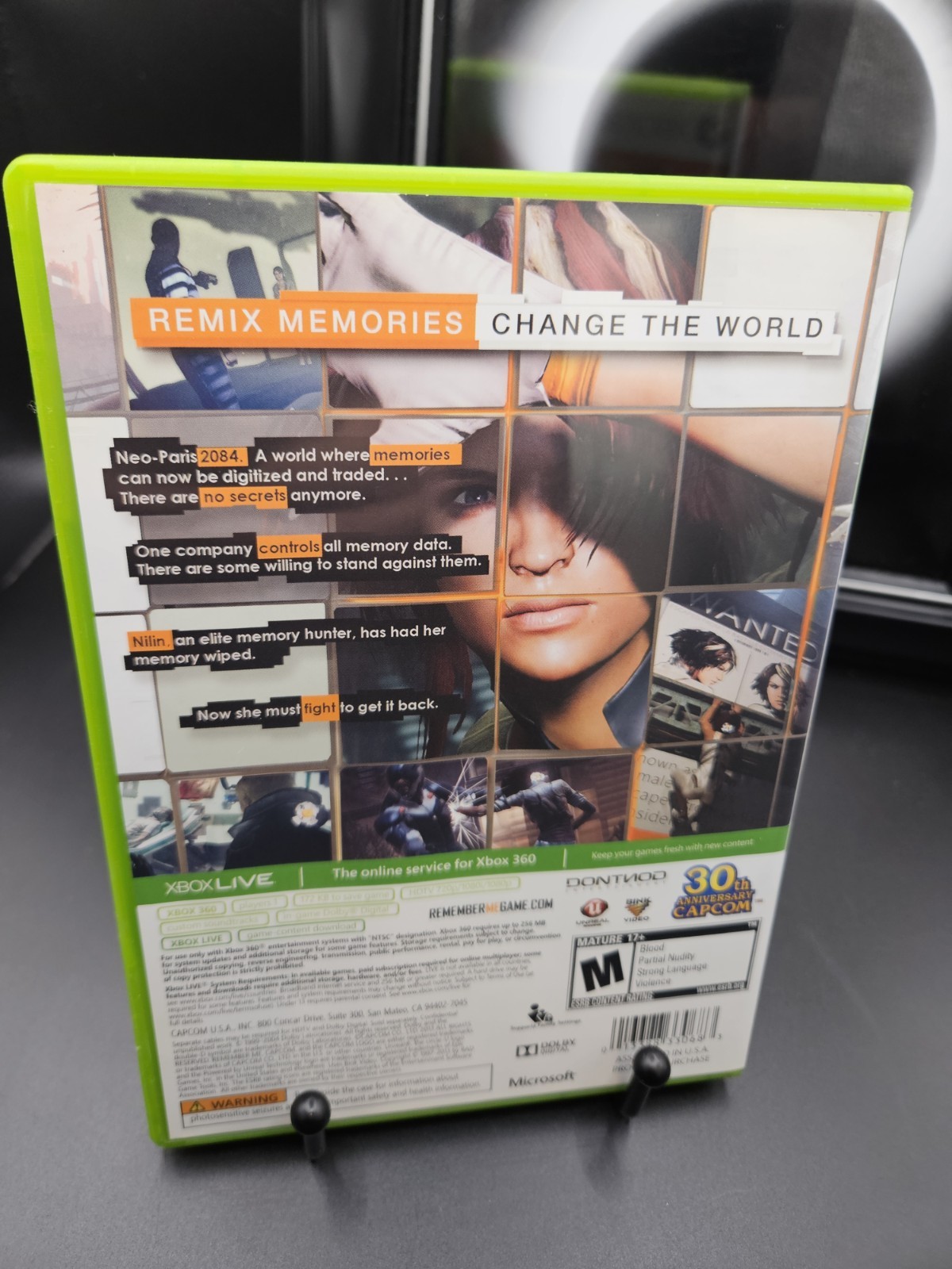 Remember Me / Microsoft Xbox 360 / Clean / Tested / Read