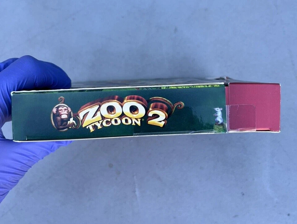 NEW Microsoft Zoo Tycoon 2 PC Computer Video Game w/ Limited Edition Pen Windows
