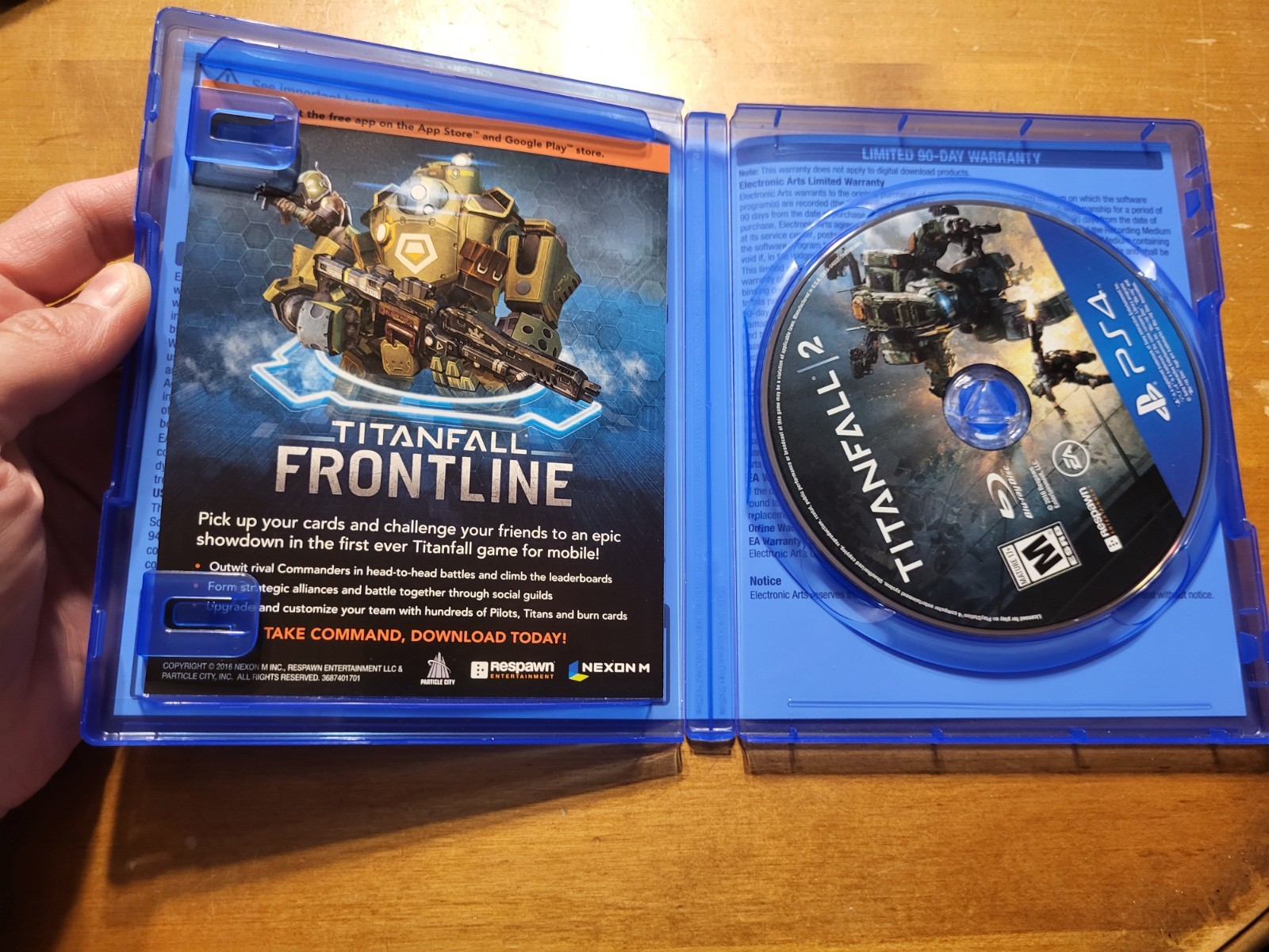 PS4 Playstation 4 Titanfall 2 READ