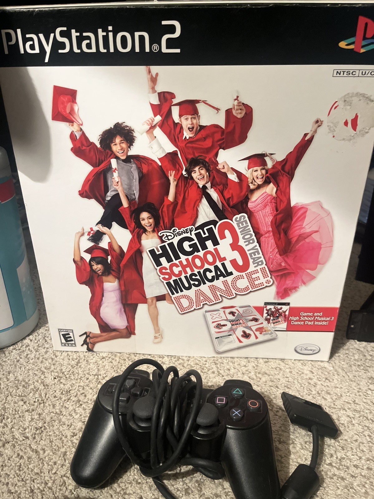 High School Musical 3 Senior Year Dance Bundle with Mat PlayStation 2 PS2 Sealed
