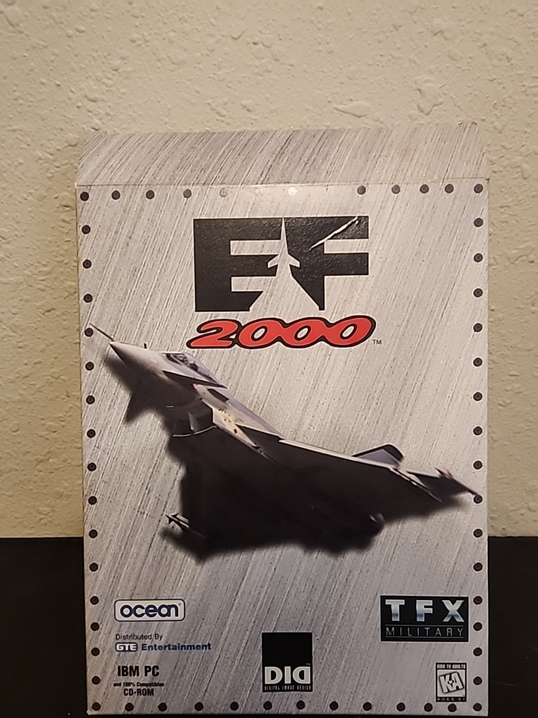 EF 2000 for PC Big Box Vintage 1996 Collectible CD ROM Free Shipping