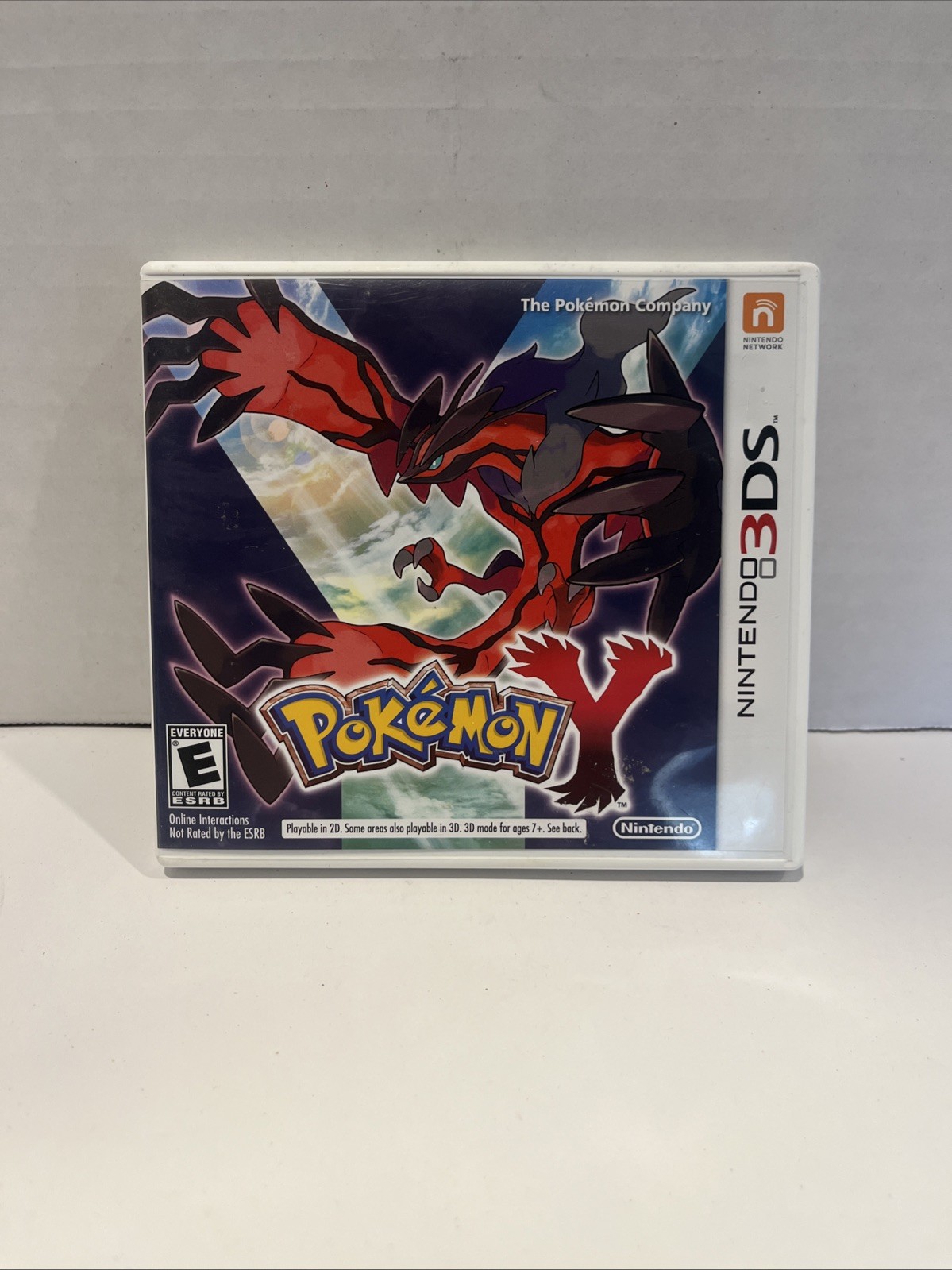 Nintendo 3DS Pokemon Y Complete with Case And Inserts TESTED