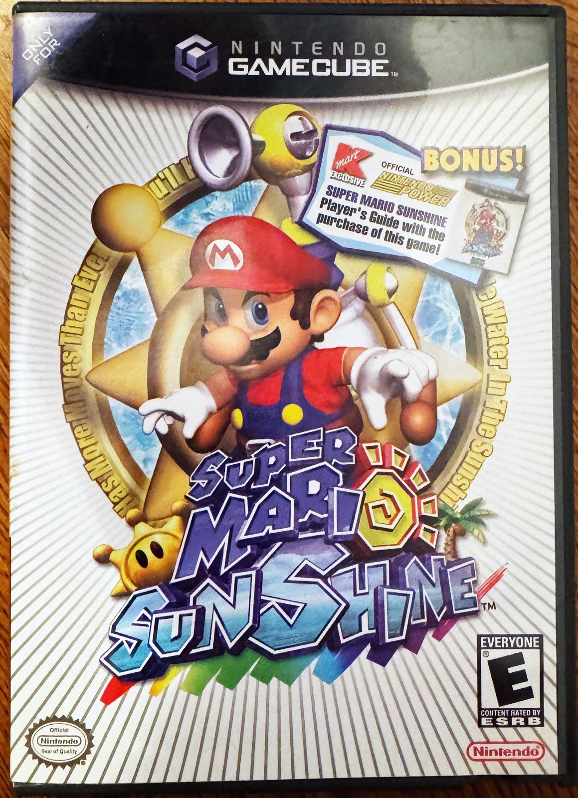 Super Mario Sunshine Kmart Exclusive – GameCube Complete-in-Box; Good Condition!