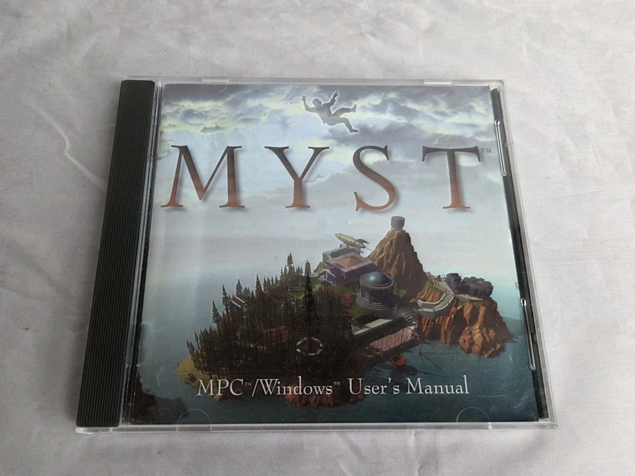 Brøderbund MYST (CD-ROM, 1994) MPC/Windows w/ Manual Surrealistic Adventure VGC