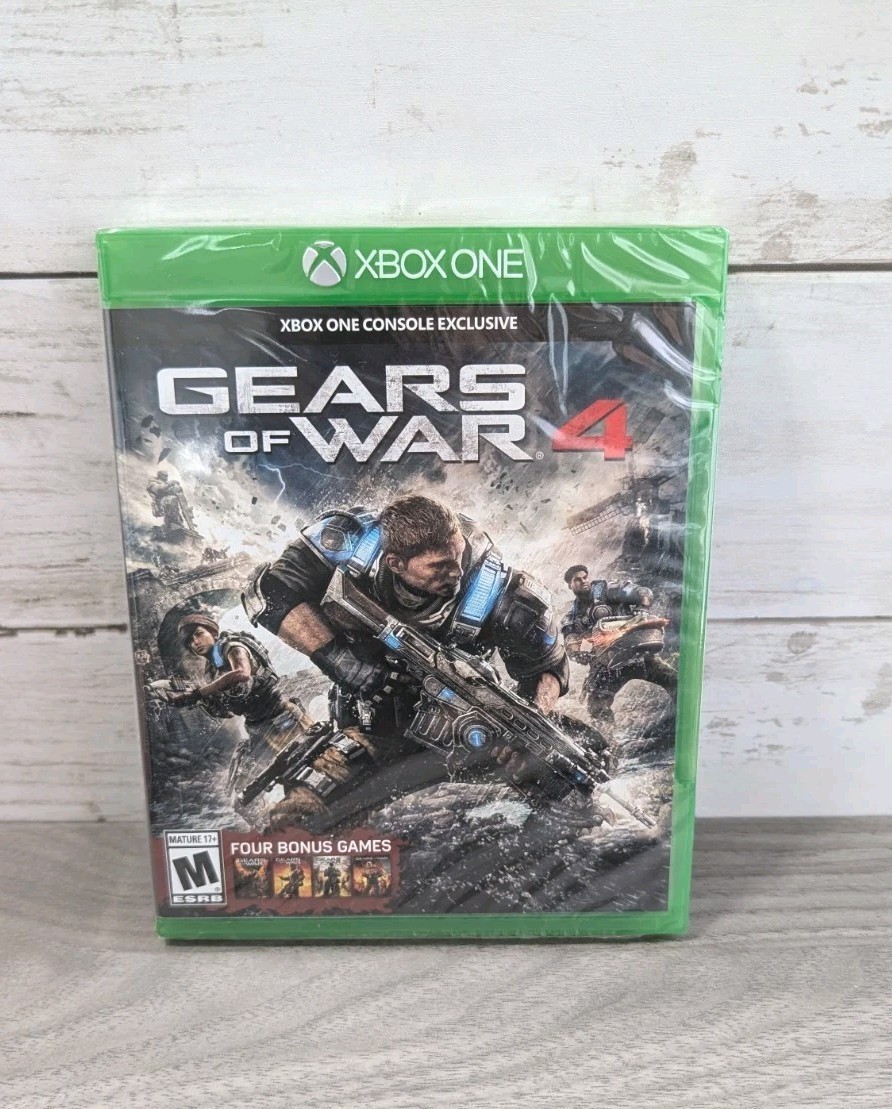 Gears of War 4 XBOX ONE Bonus Games including Gears of War 1, 2, 3, & Judgment