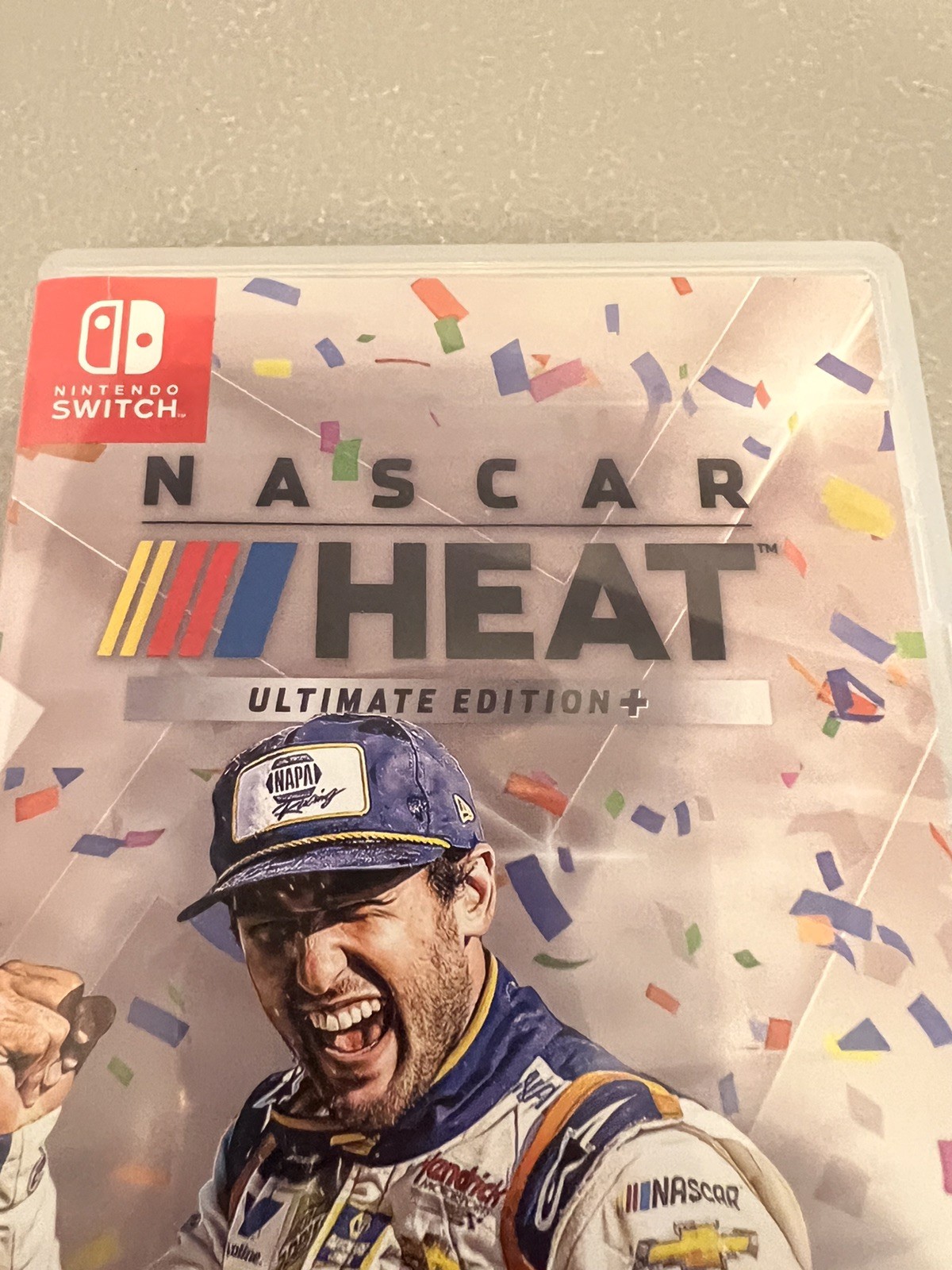 NASCAR Heat Ultimate Edition+ Nintendo Switch Racing Game E NTSC-U/C with case!!