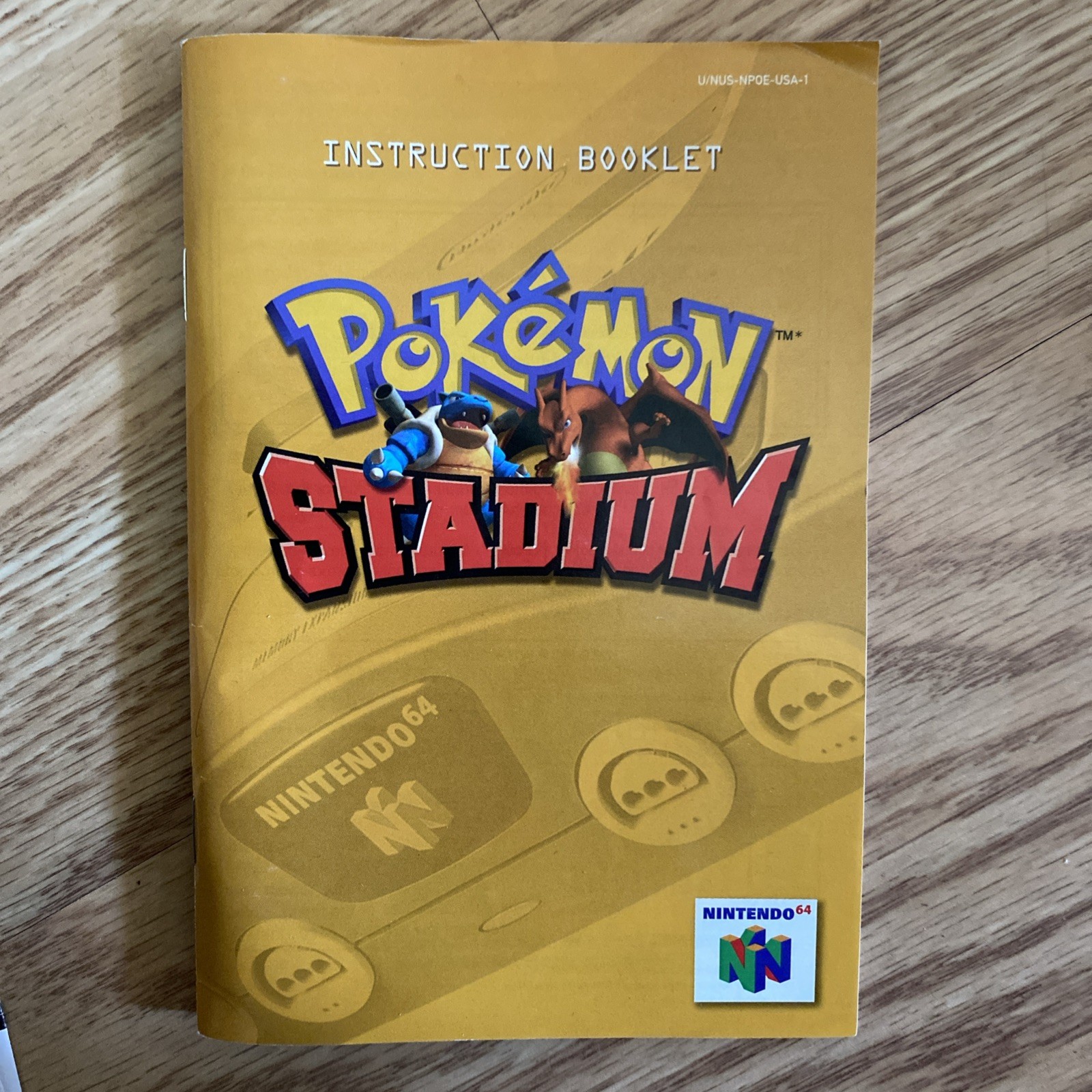 Pokemon Stadium Nintendo 64 N64 Game Complete CIB Manual Big Box Transfer Pak