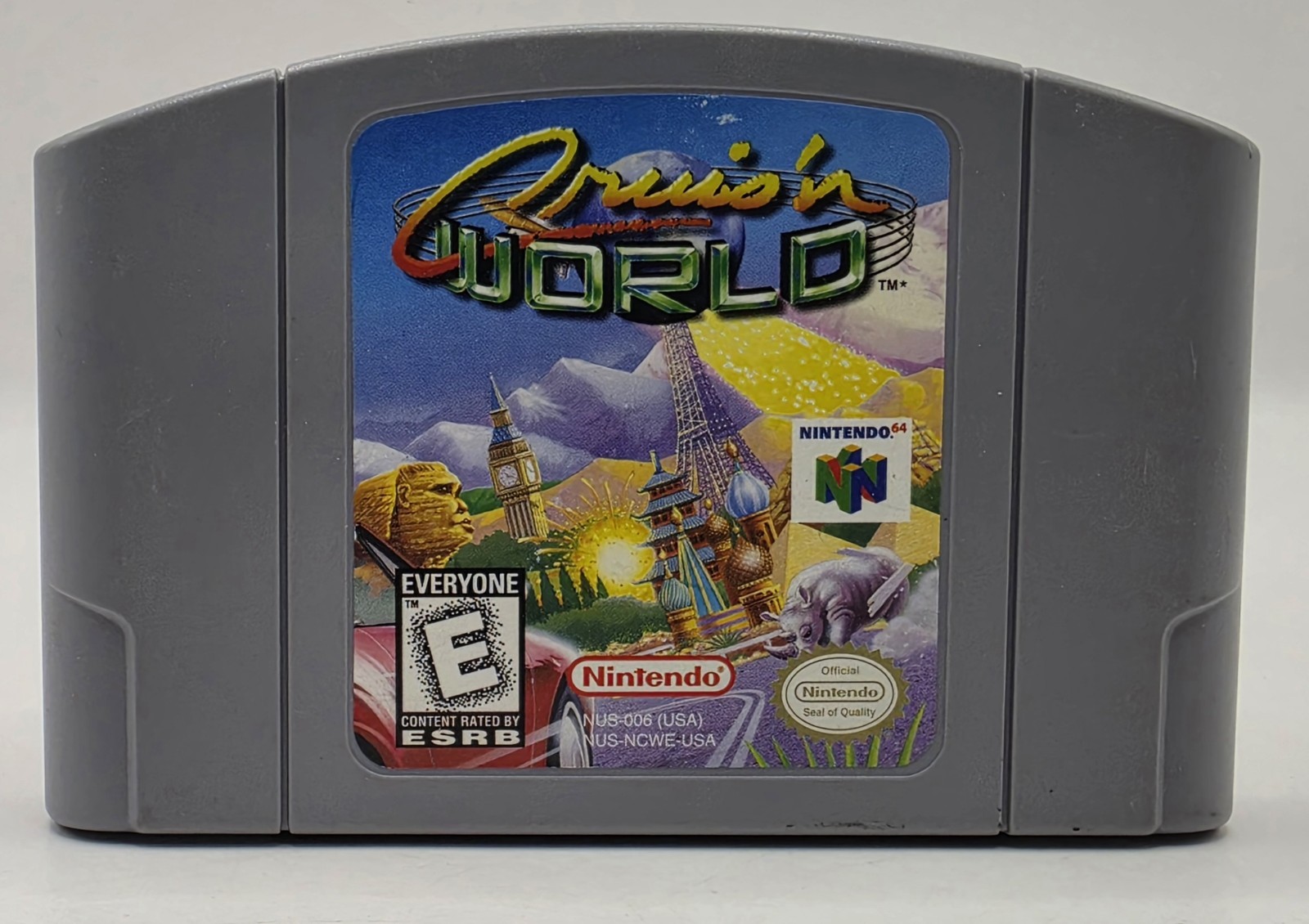Cruis’n World N64 (Cruisin) Authentic Nintendo 64 Cartridge Only