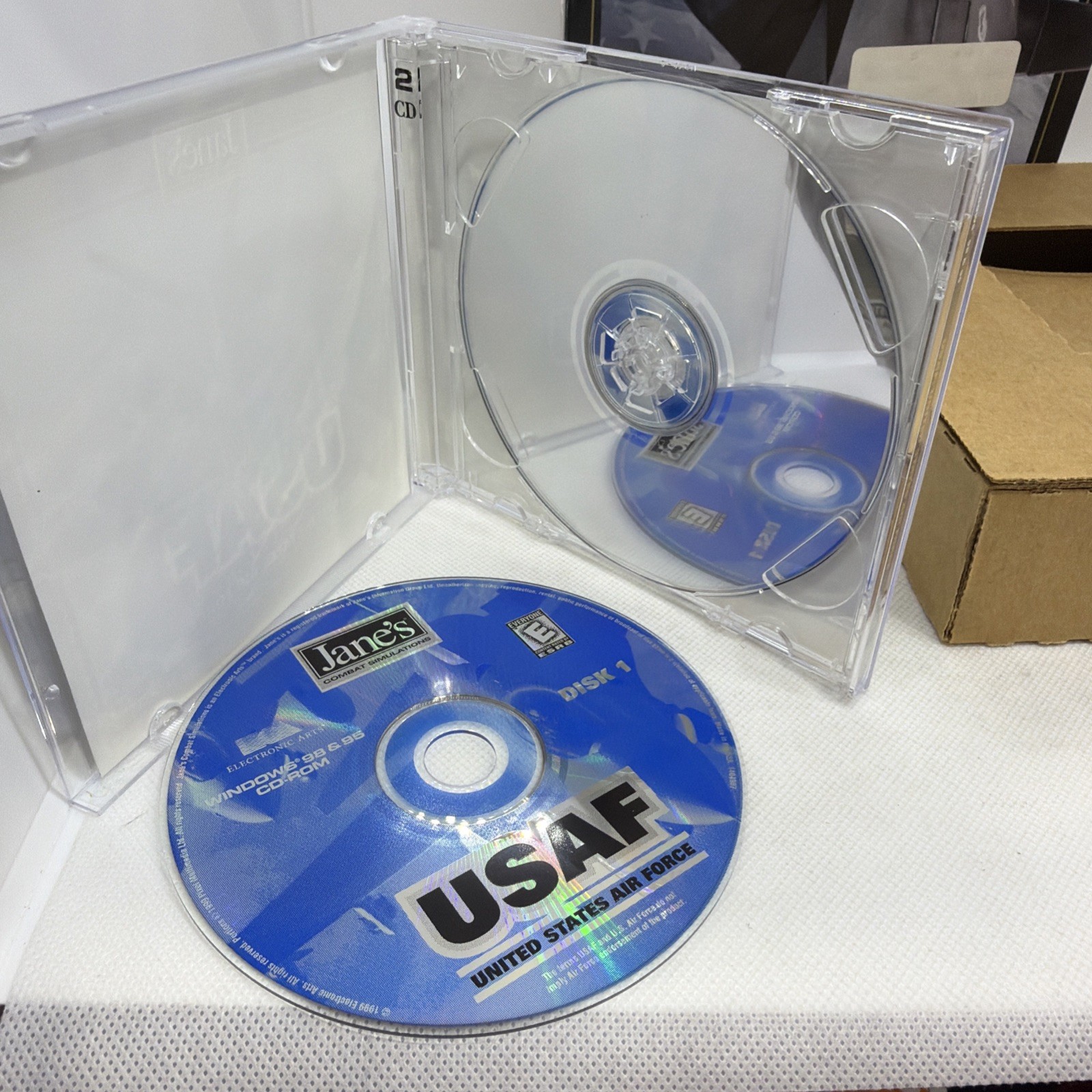 Jane’s USAF United States Air Force Combat simulations PC CD Big Box Complete