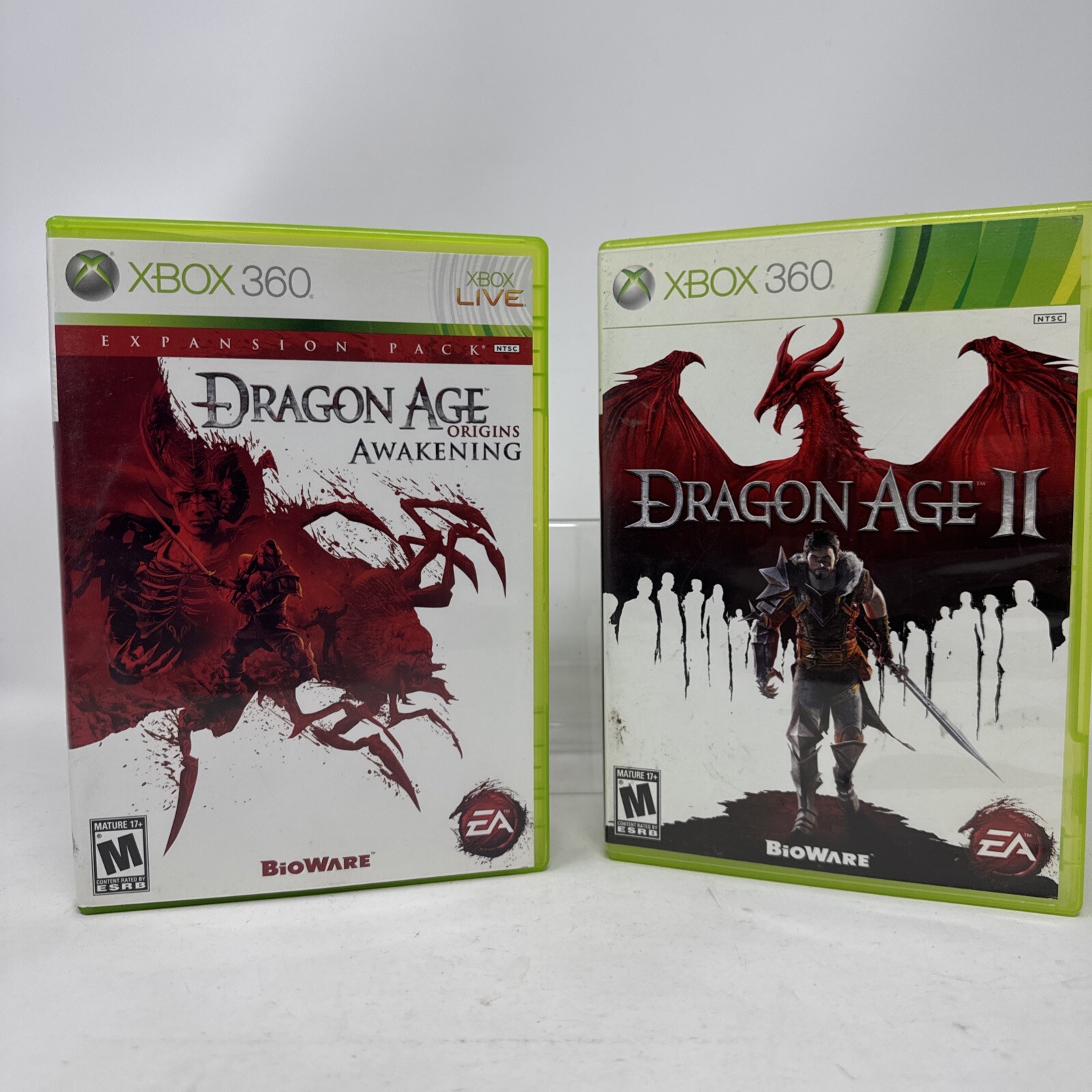 Dragon Age Lot – 2 II and Origins (Xbox 360) Tested
