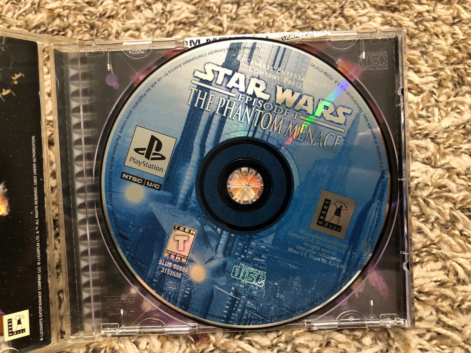 Star Wars Episode I The Phantom Menace (PlayStation 1, 1999) CIB Complete Tested