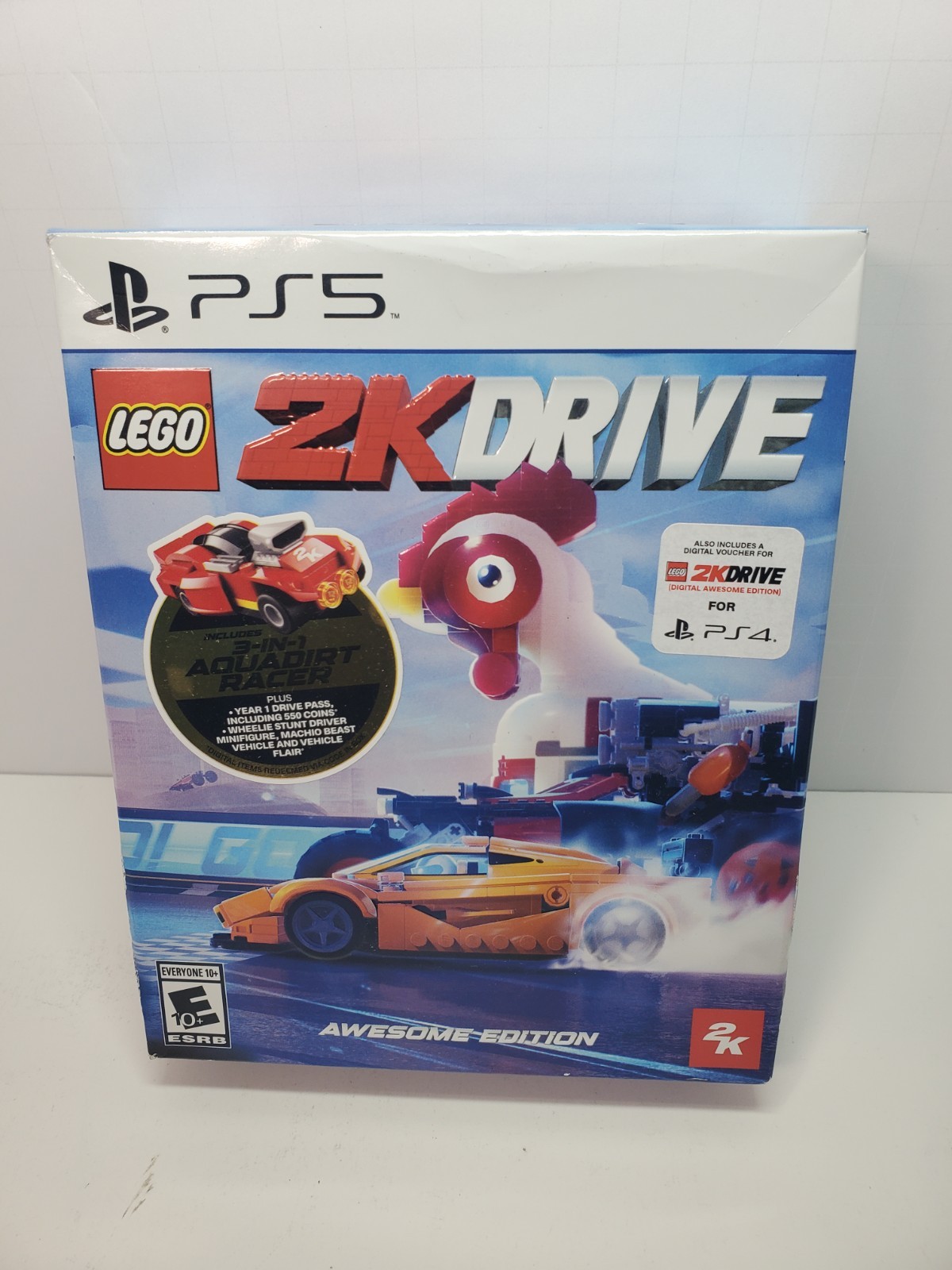 New & Sealed LEGO 2K Drive Awesome Edition (Sony PlayStation 5, 2023) Free Ship