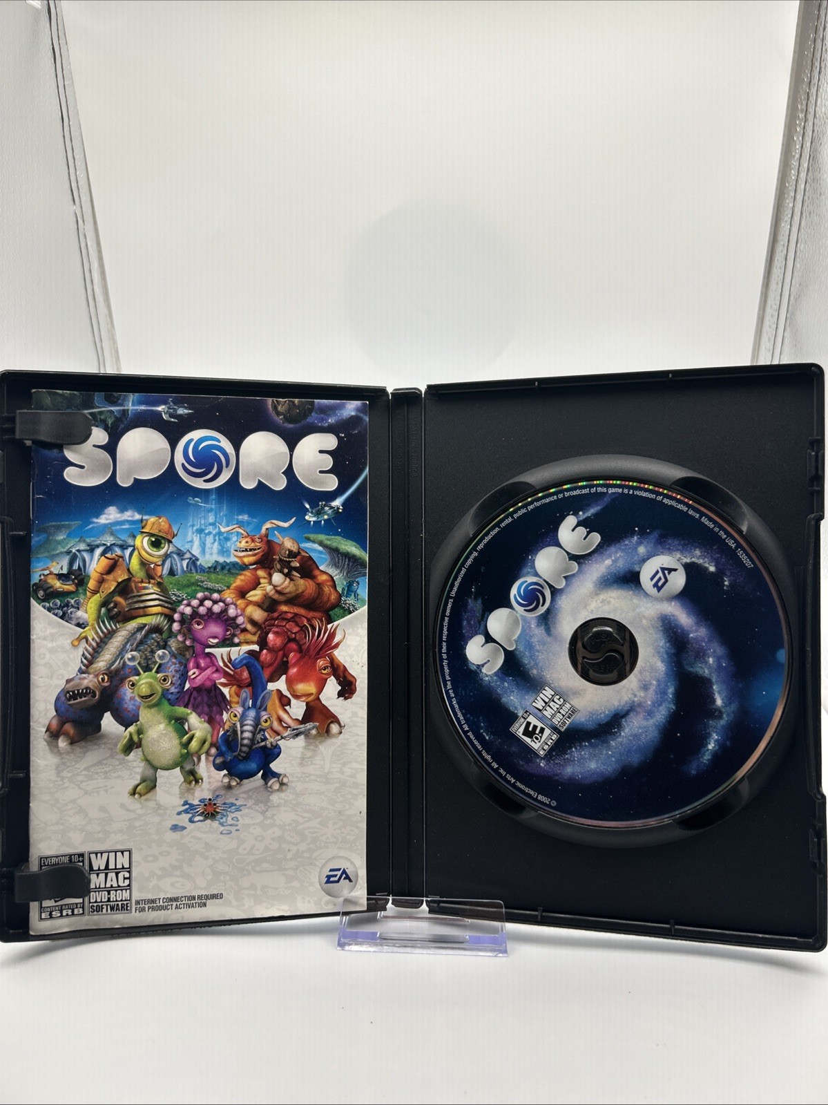 Spore: Galactic Edition (Windows/Mac, 2008)Box PC E 10+ Complete From SIMS Mint