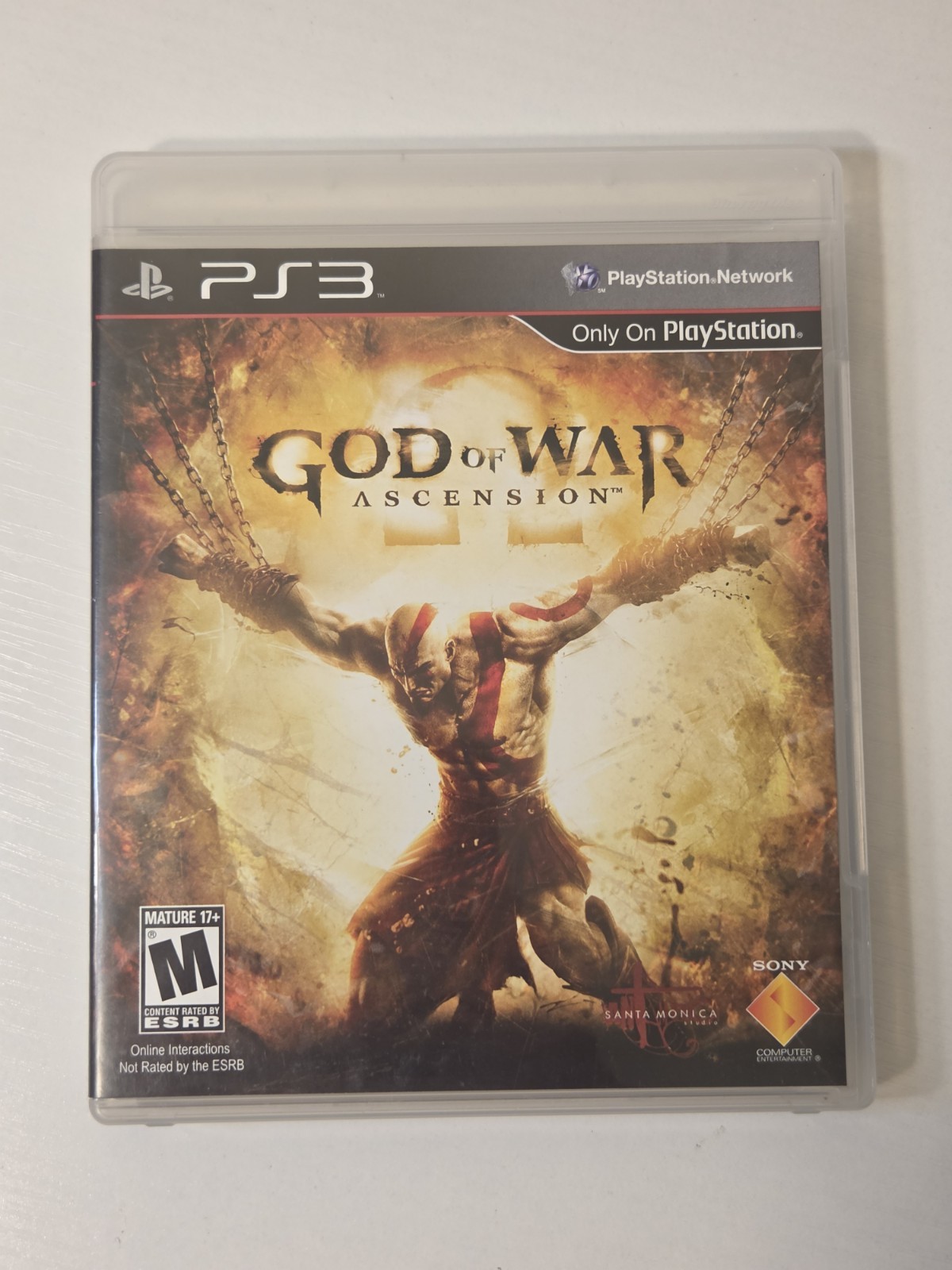 God of War Ascension (Sony PlayStation 3 PS3, 2013)