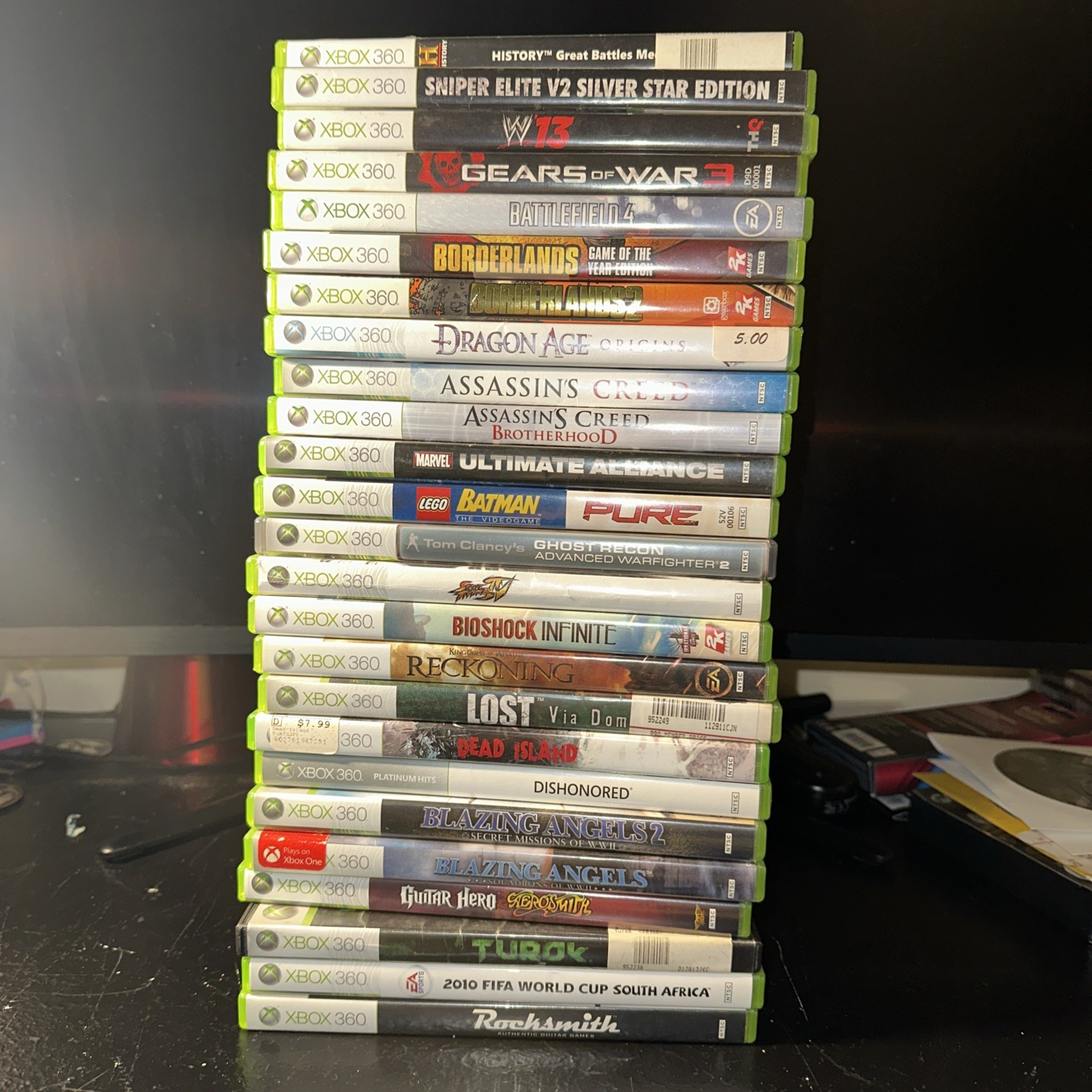 Lot Of 25 Xbox 360 Games VG-Mint