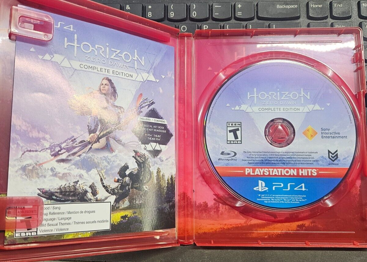 Horizon Zero Dawn Complete Edition Hits (PS4) PLAYSTATION 4 GOOD!!!