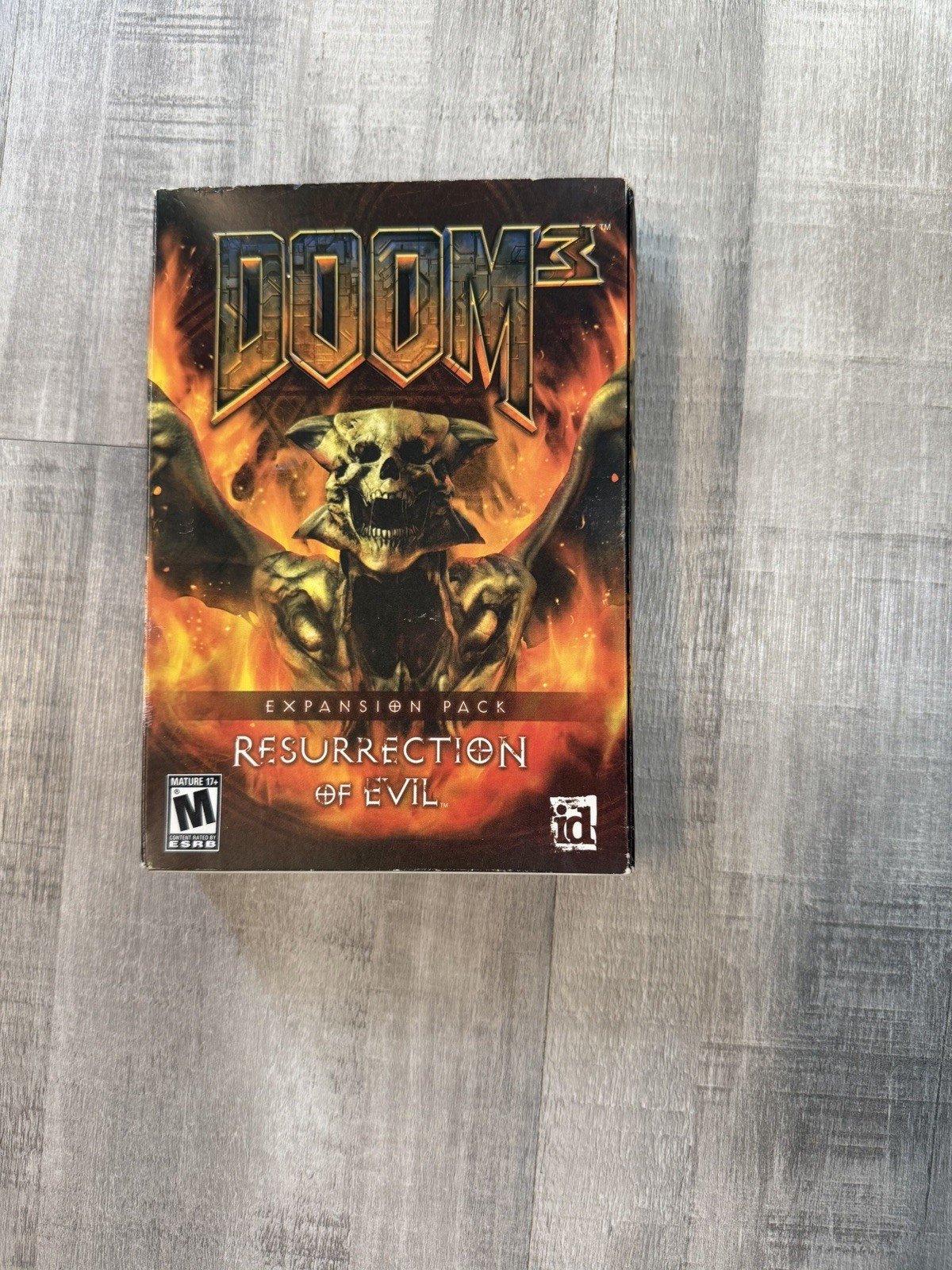 DOOM 3 Resurrection of Evil Expansion Pack PC CD-ROM Complete CIB Windows XP