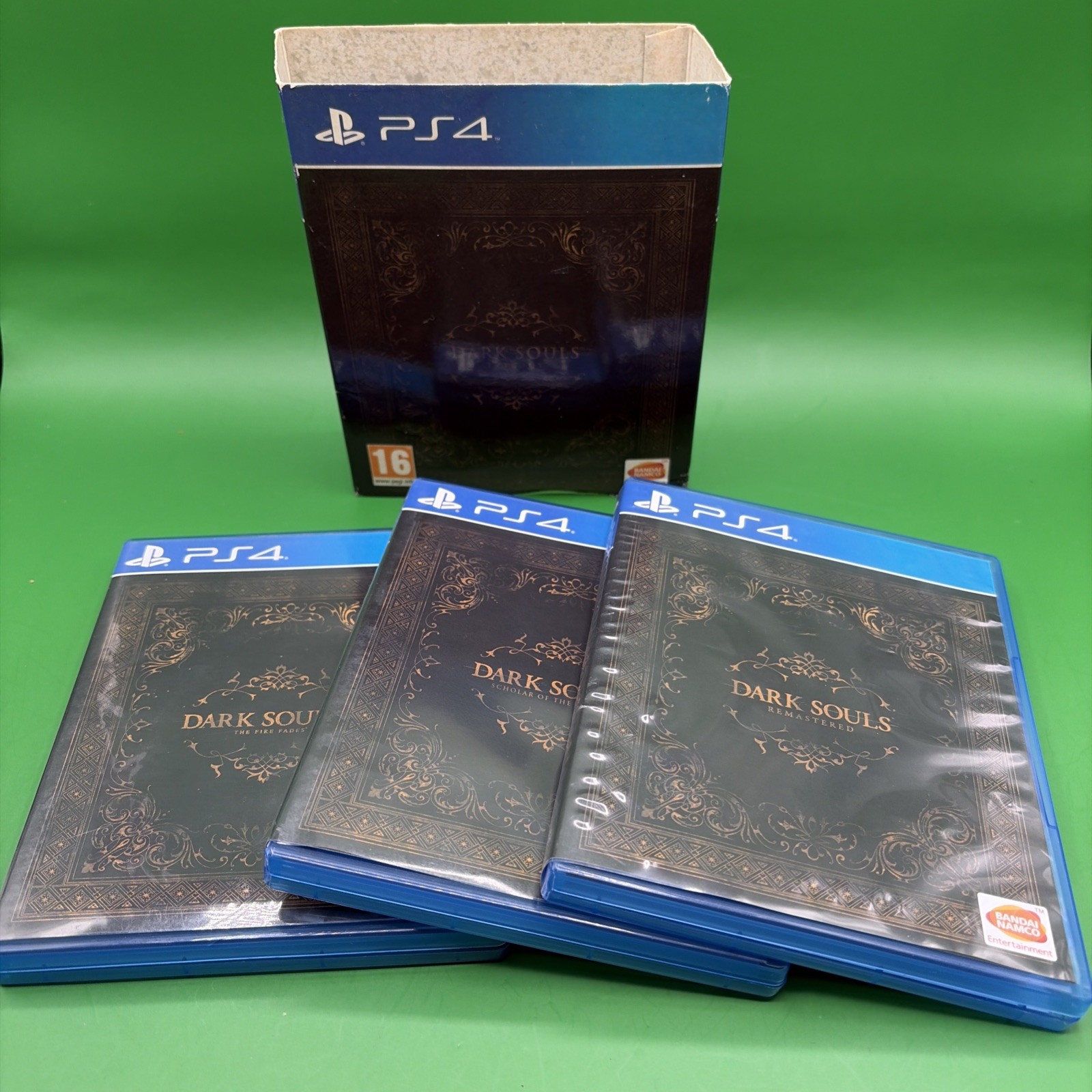 Dark Souls Trilogy 1 2 3 PS4 PlayStation4 (1 Disk – Remastered MISSED)