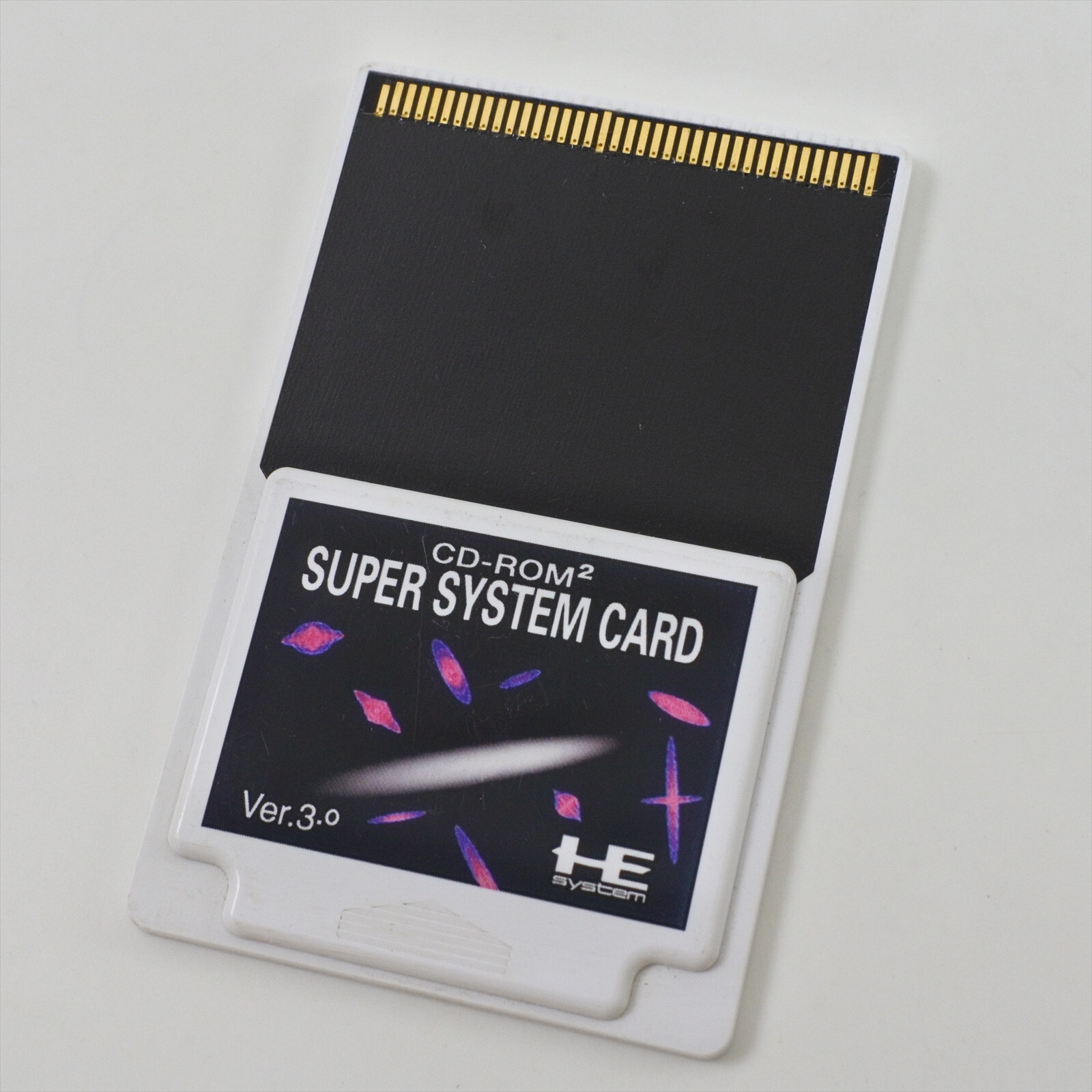 PC Engine CD SUPER SYSTEM CARD Ver.3.0 Card Only 0237 pe