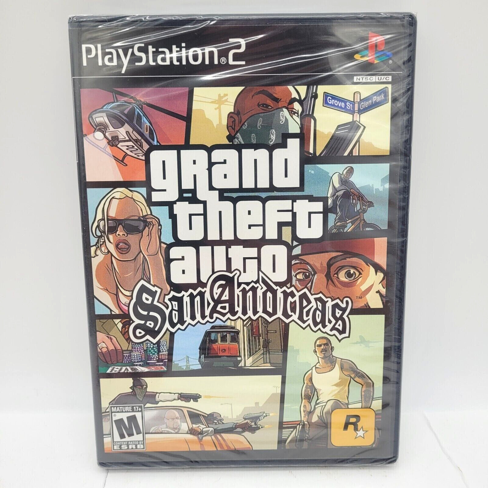 Grand Theft Auto GTA San Andreas Sony PlayStation 2 PS2