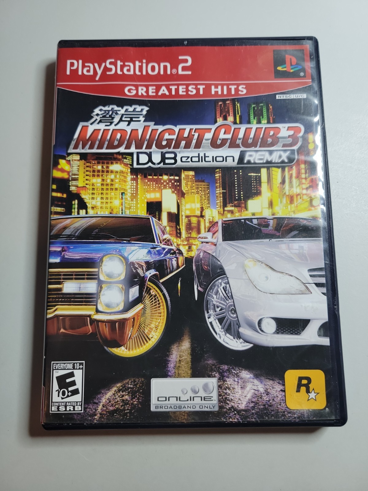 Midnight Club 3 Dub Edition Remix Greatest Hits (Playstation2) Complete *Tested