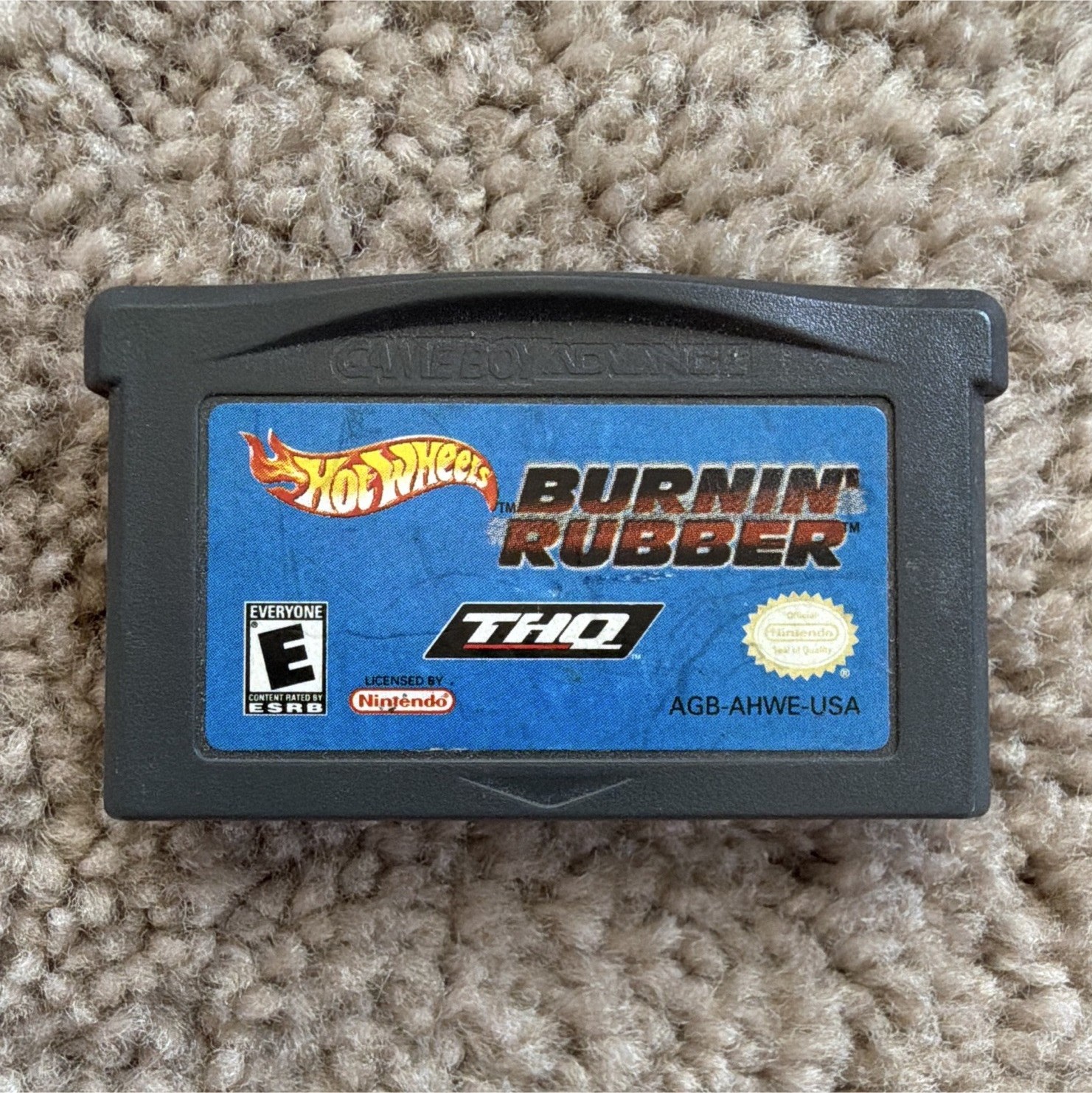 Hot Wheels Burnin‘ Rubber for Nintendo Game Boy Advance THQ NTSC-U/C (US/Canada)