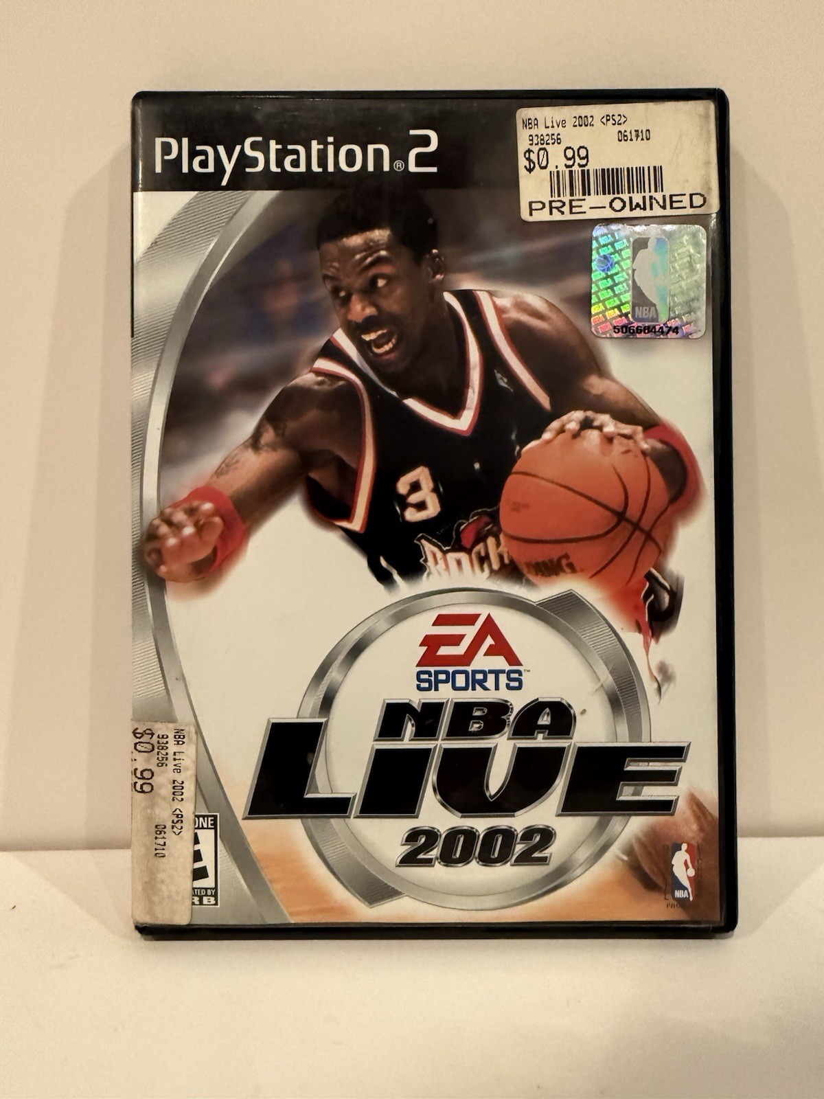 NBA Live 2002 (Sony PlayStation 2, 2001) – CIB Complete – Tested