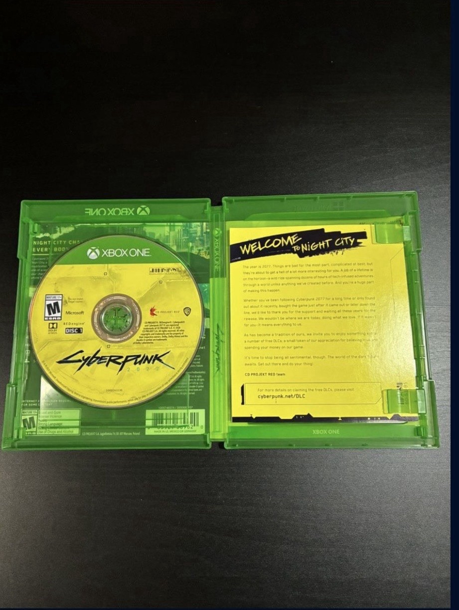 Cyberpunk 2077 CD Projekt RED Xbox One Smart Delivery 4K Ultra HD HDR10