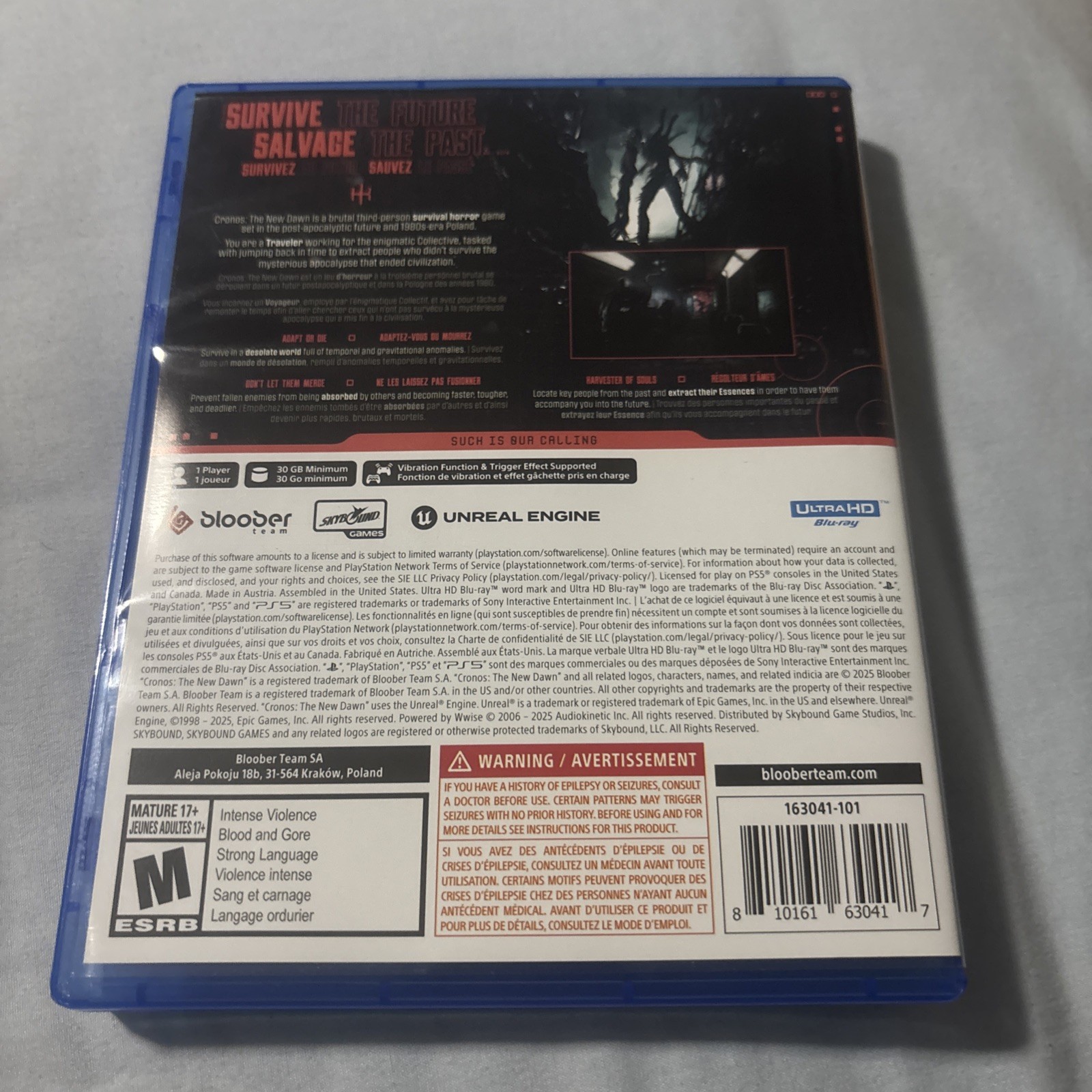 Cronos: The New Dawn – Sony PlayStation 5