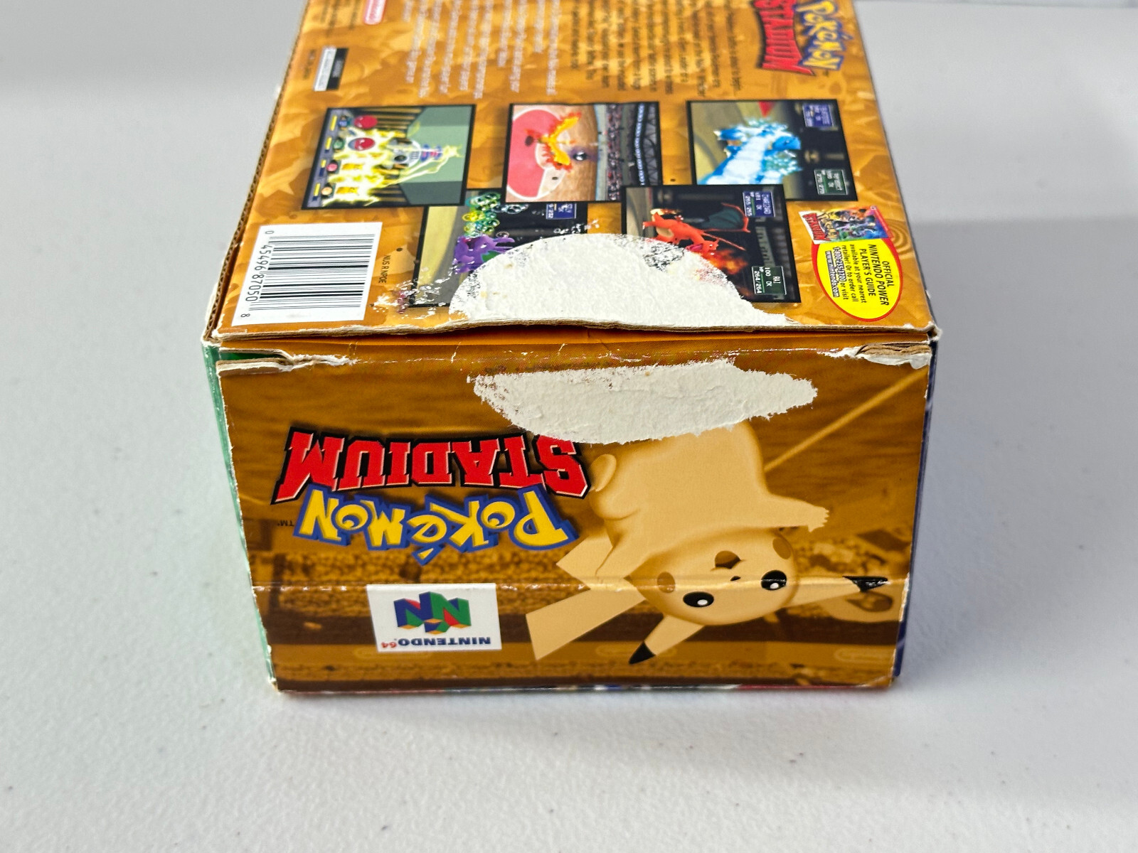 Pokemon Stadium (Nintendo 64 N64) Complete w/Transfer Pak Authentic