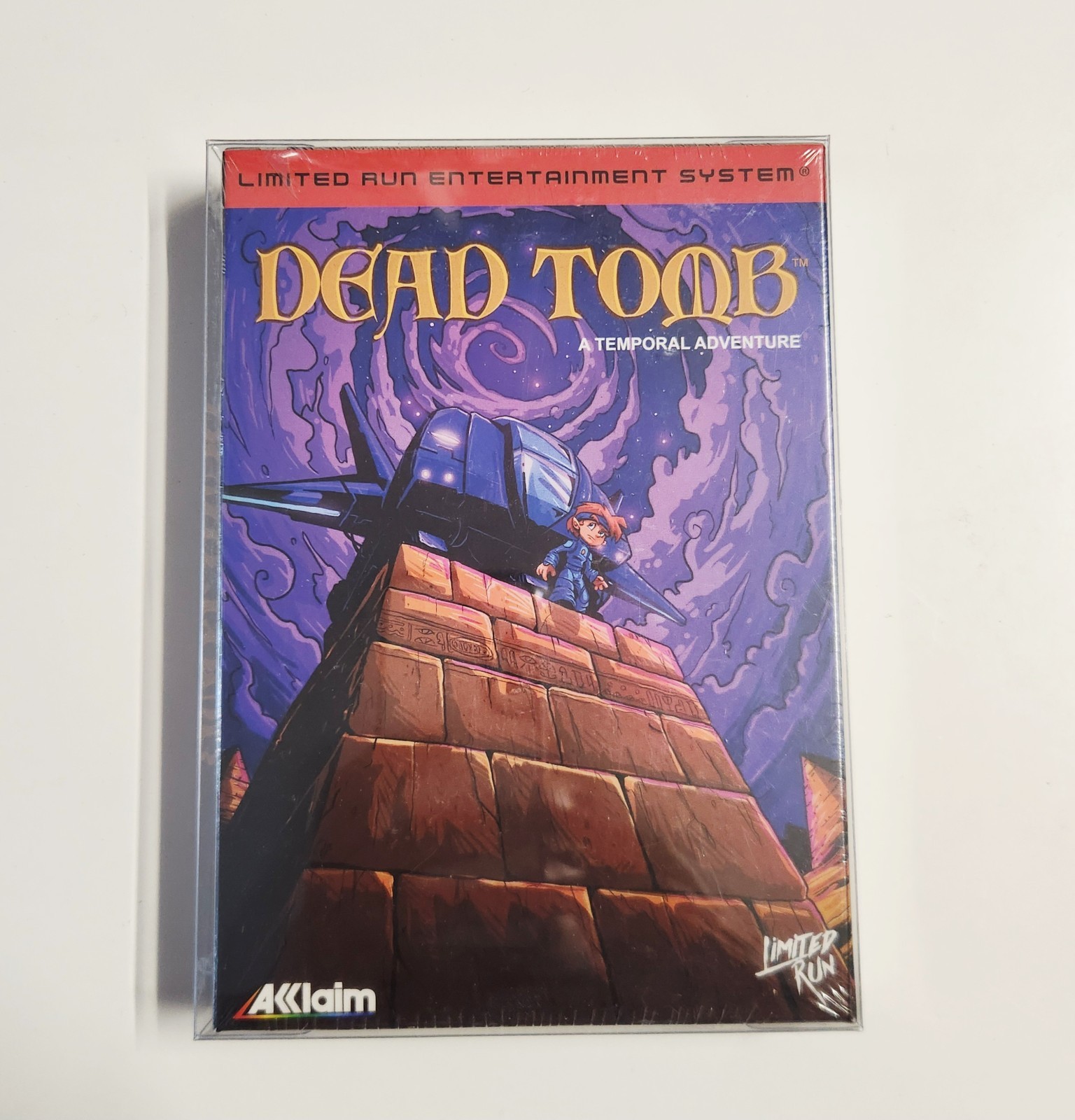 NES Dead Tomb A Temporal Adventure Limited Run Games W/Protector – NEW