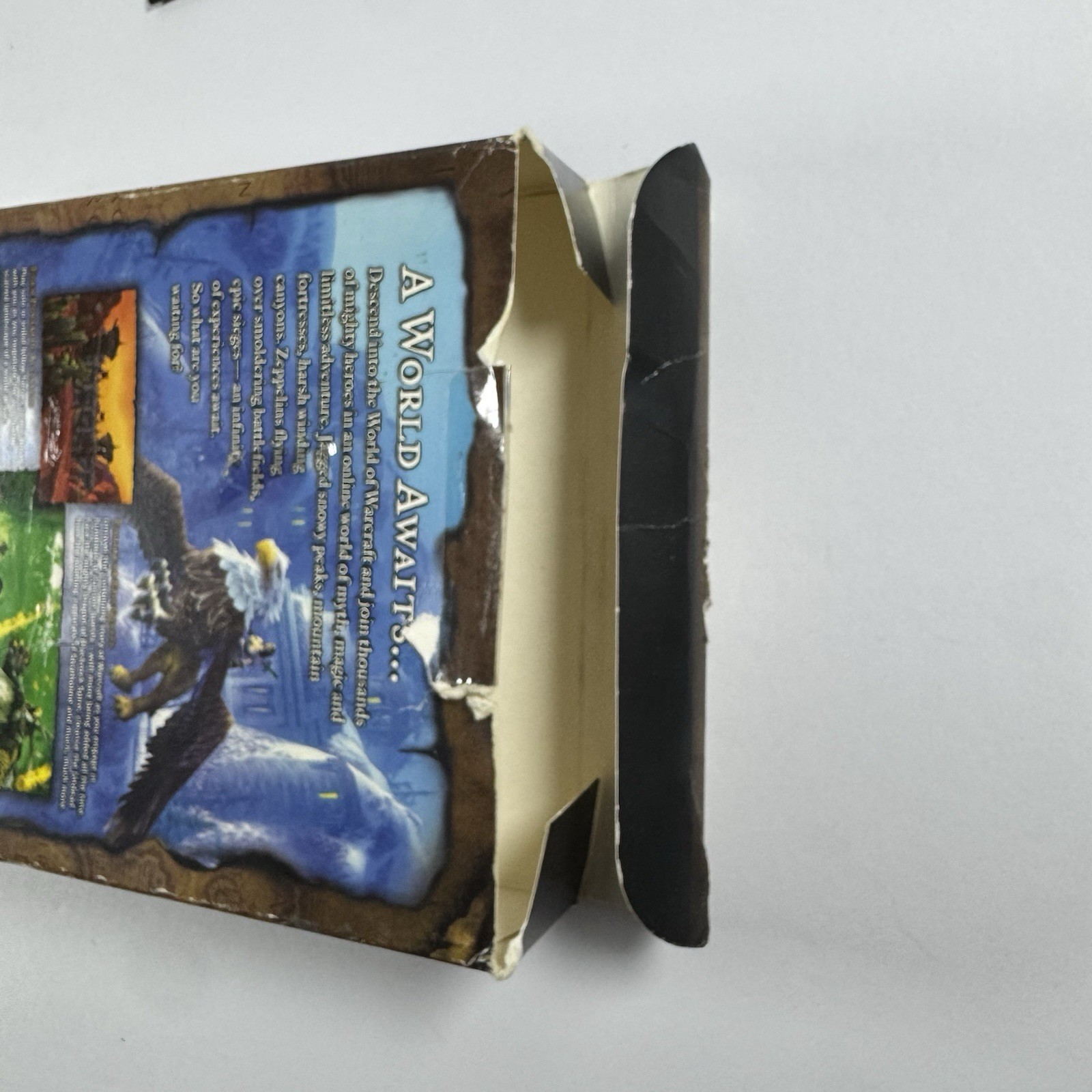 Blizzard World of Warcraft PC DVD-ROM Game w/ Manual – MMORPG Role Playing