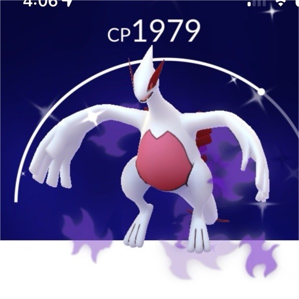 Pokémon GO Shadow Lugia In-Game Screenshot CP 1979 Android iOS Multiplayer PTC