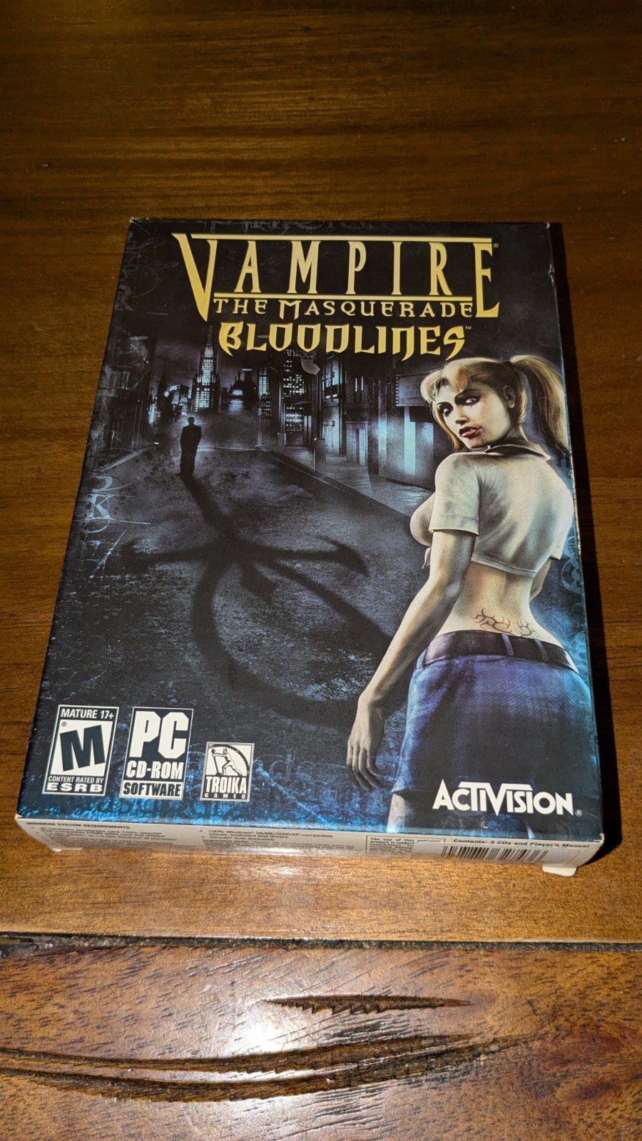 Activision Vampire: The Masquerade – Bloodlines PC New Sealed