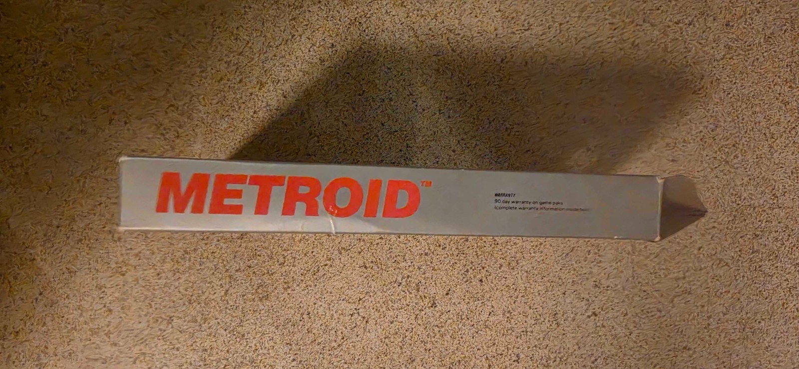Metroid NES Complete CIB Hangtab Box 5 Screw Circle Seal Early Print Tested